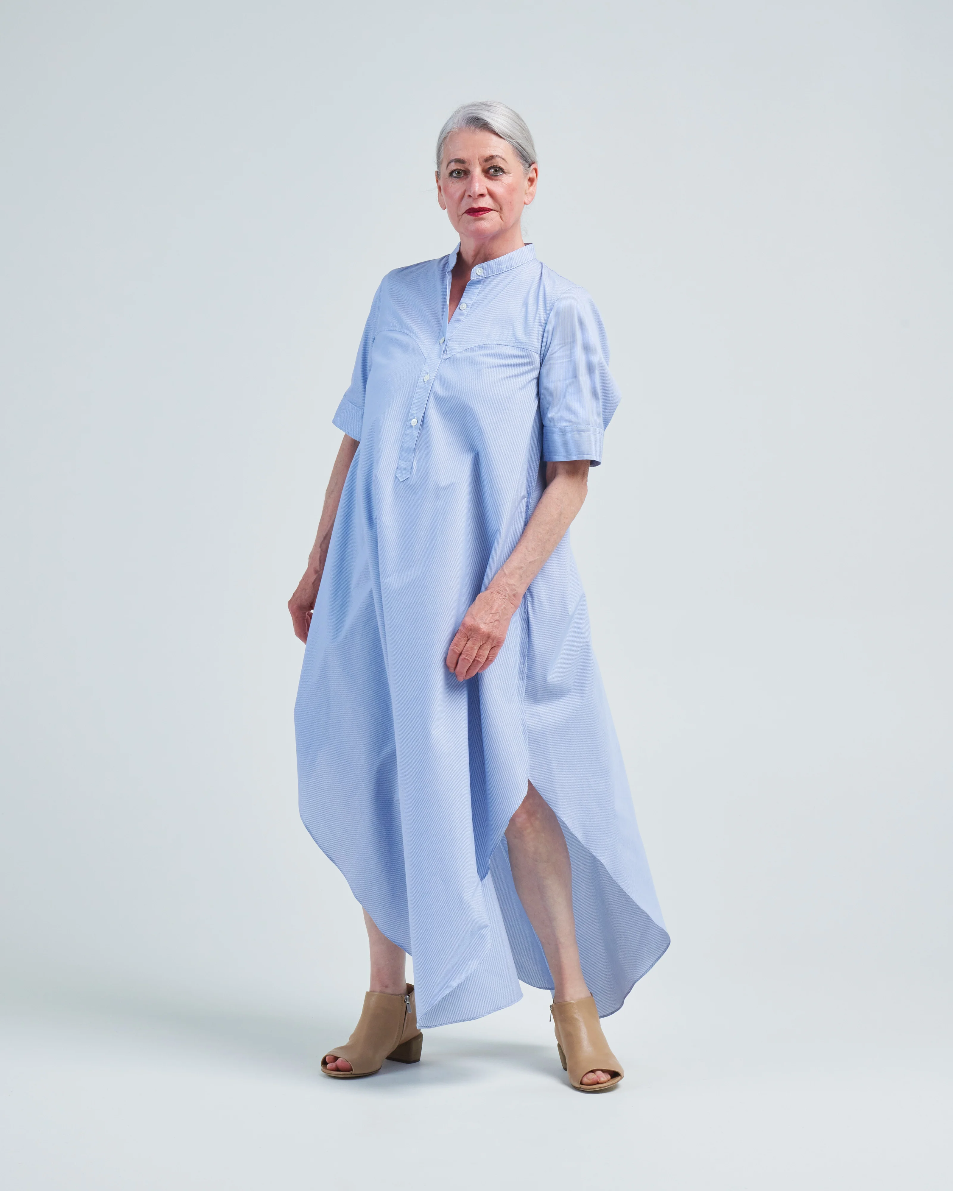extra-long shirt dress - Image 2