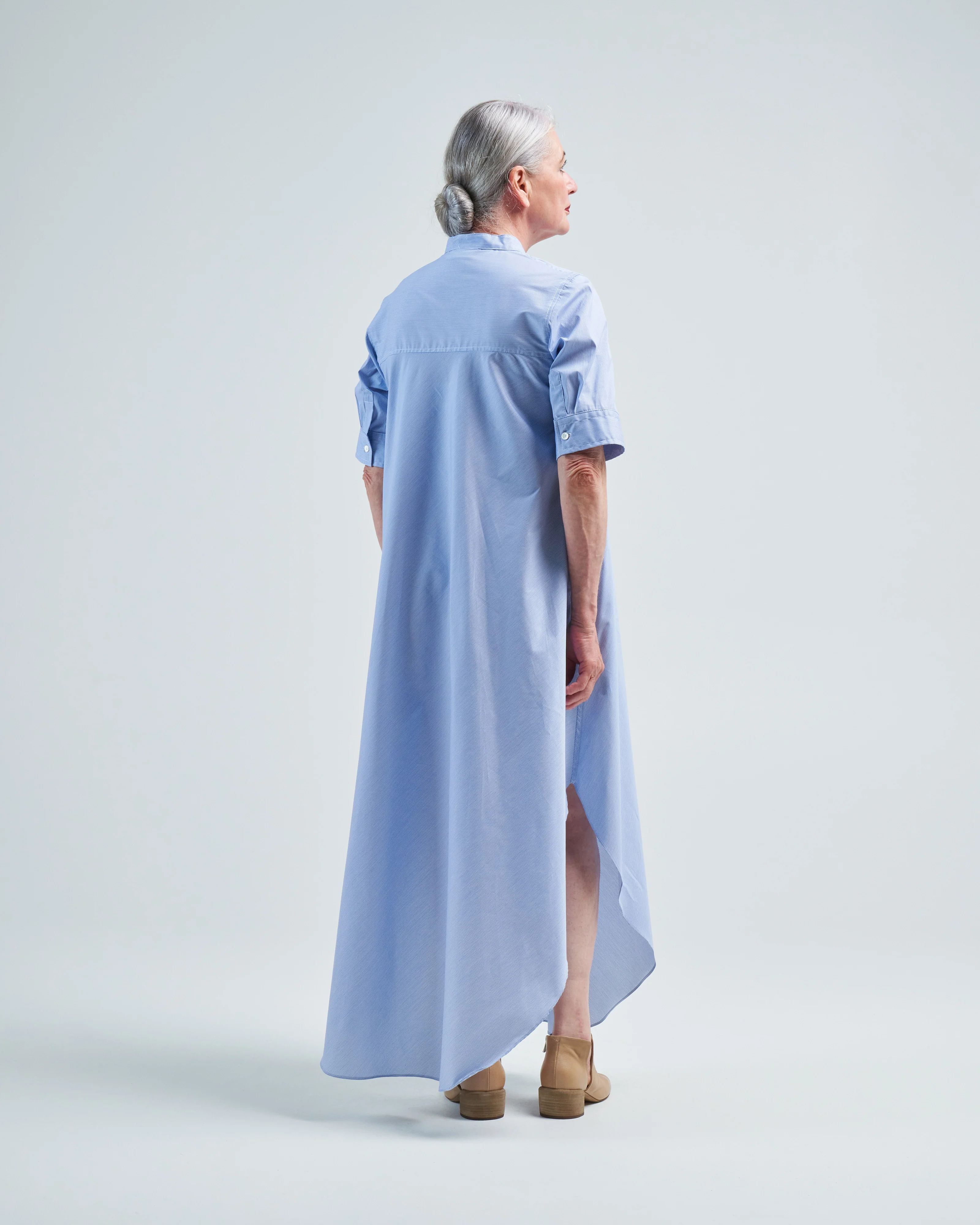 extra-long shirt dress - Image 4