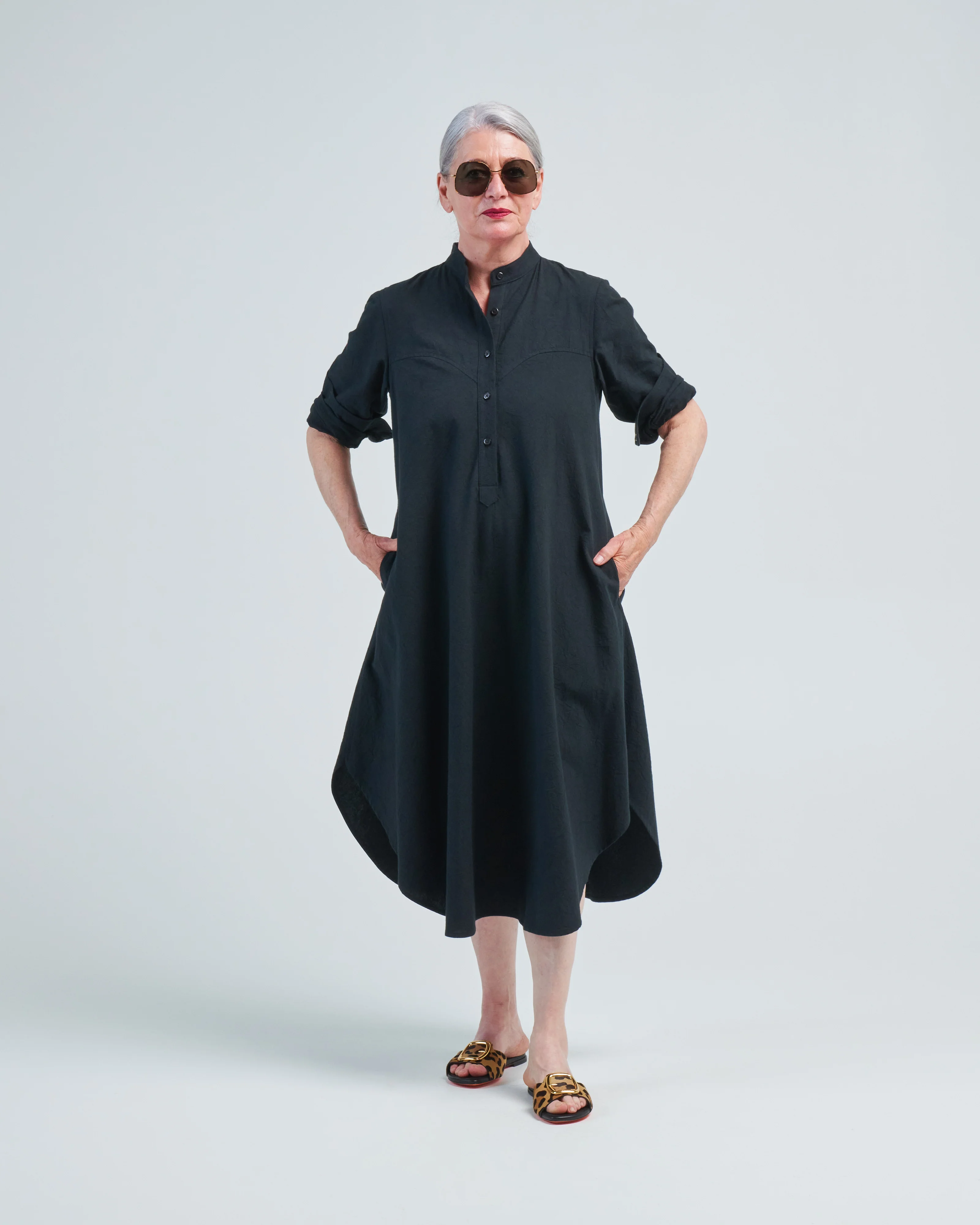 long shirt dress - Image 2