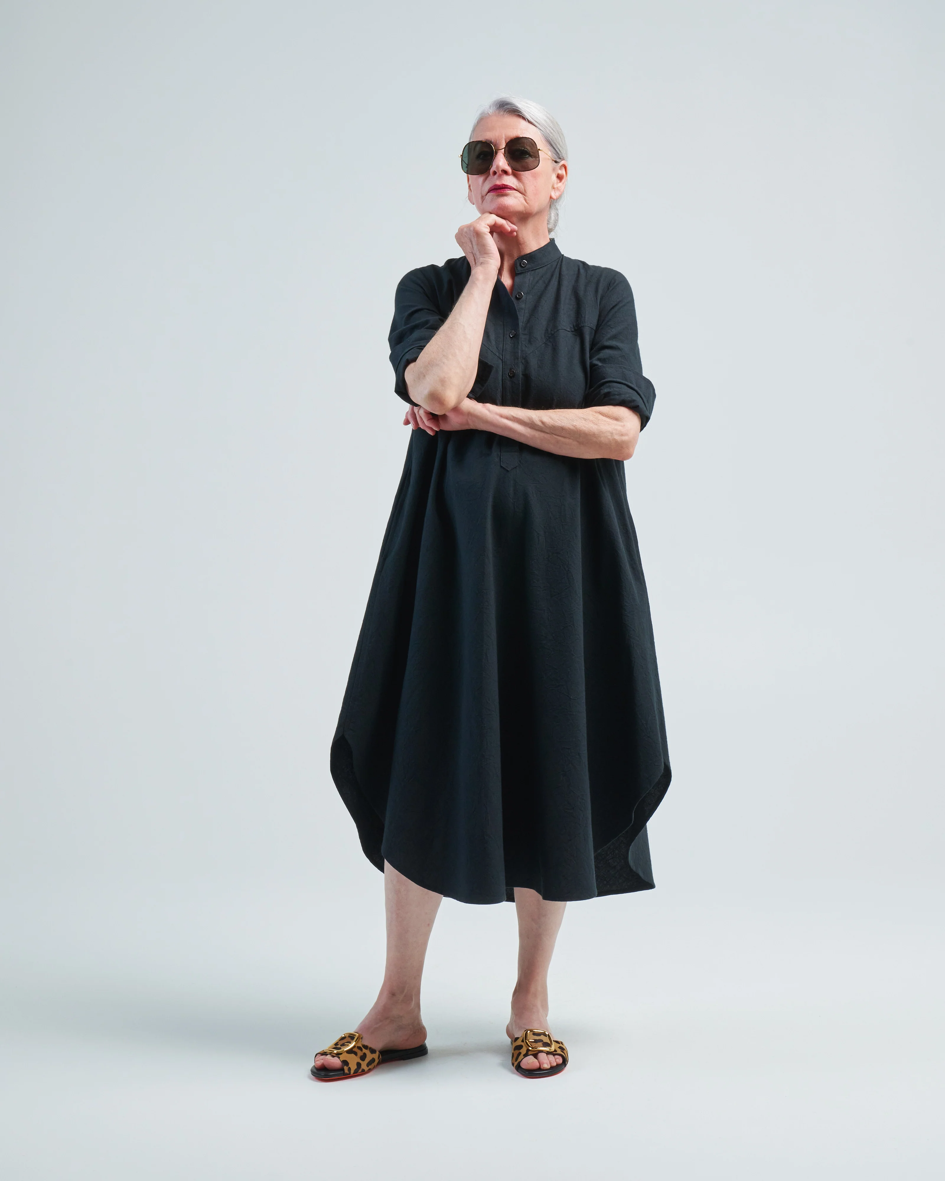 long shirt dress - Image 3