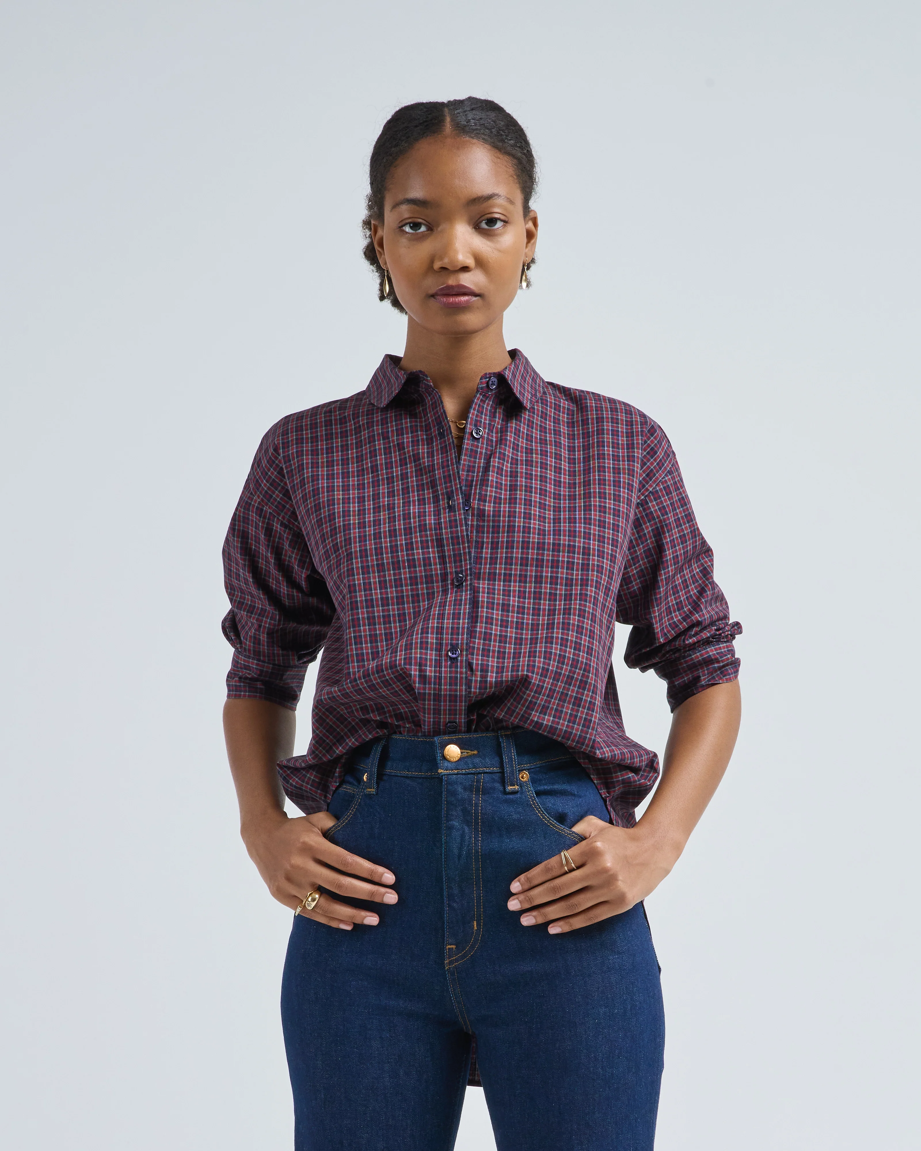 tartan swing shirt - Image 3