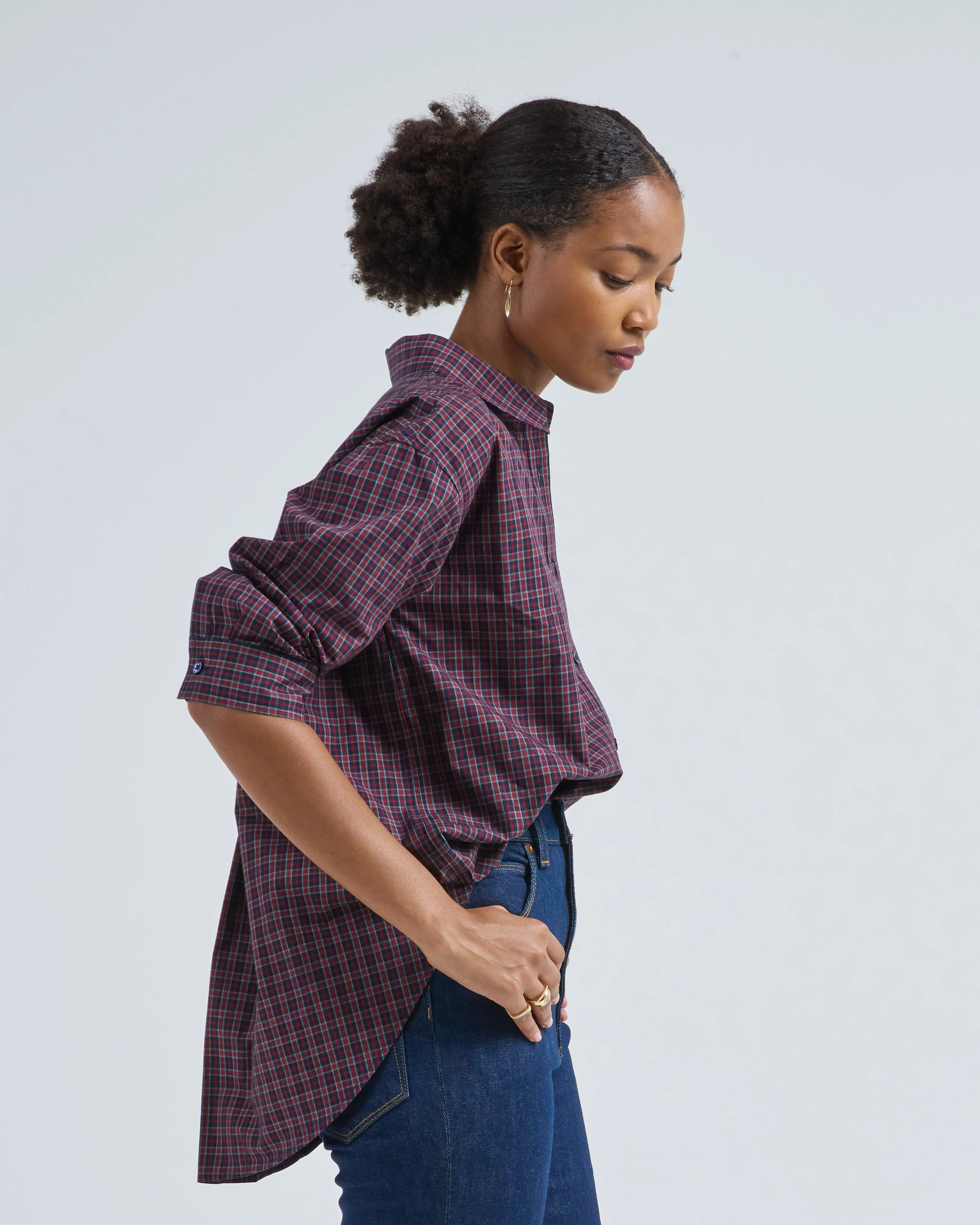 tartan swing shirt - Image 4