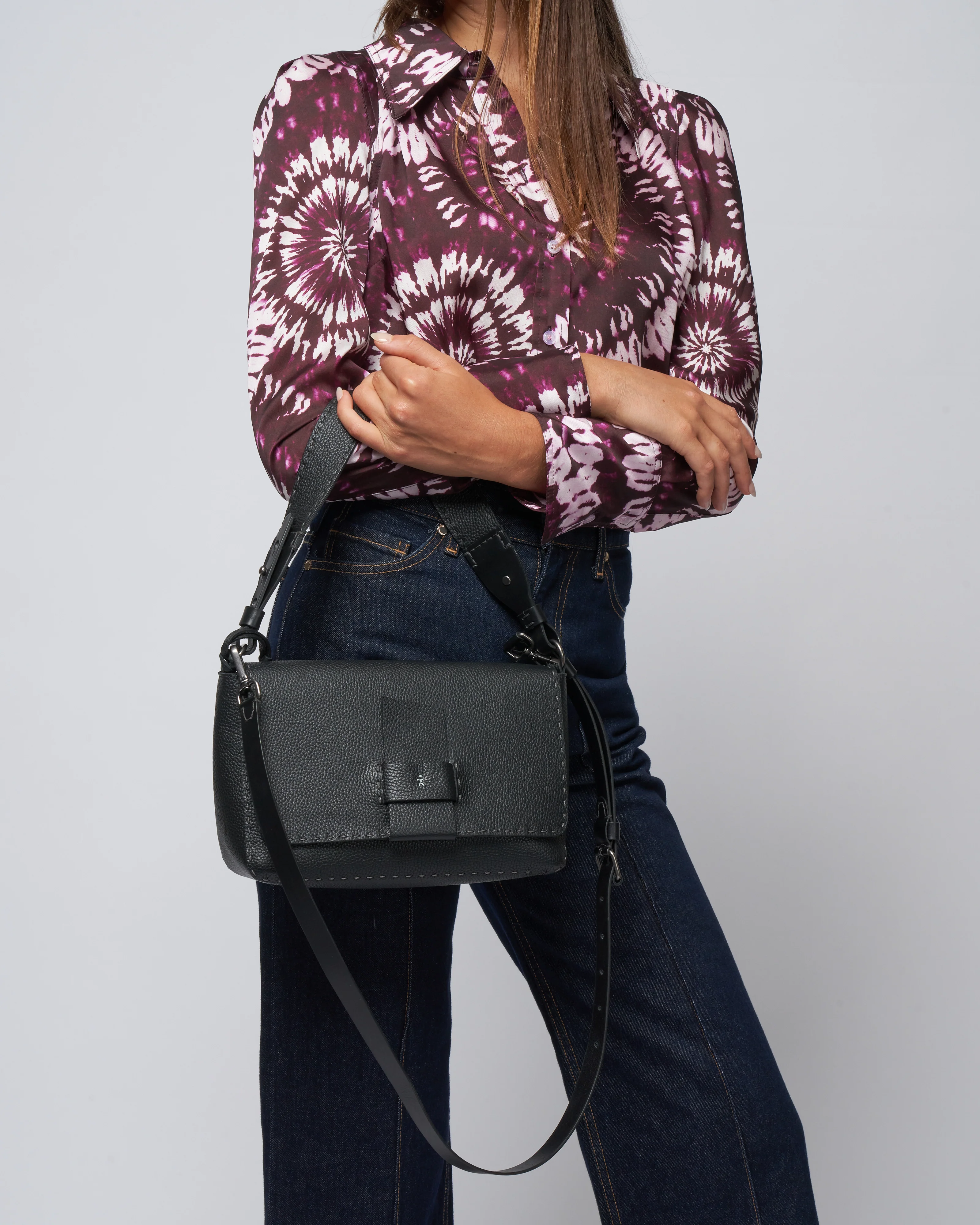 cervo small crossbody - nero - Image 2