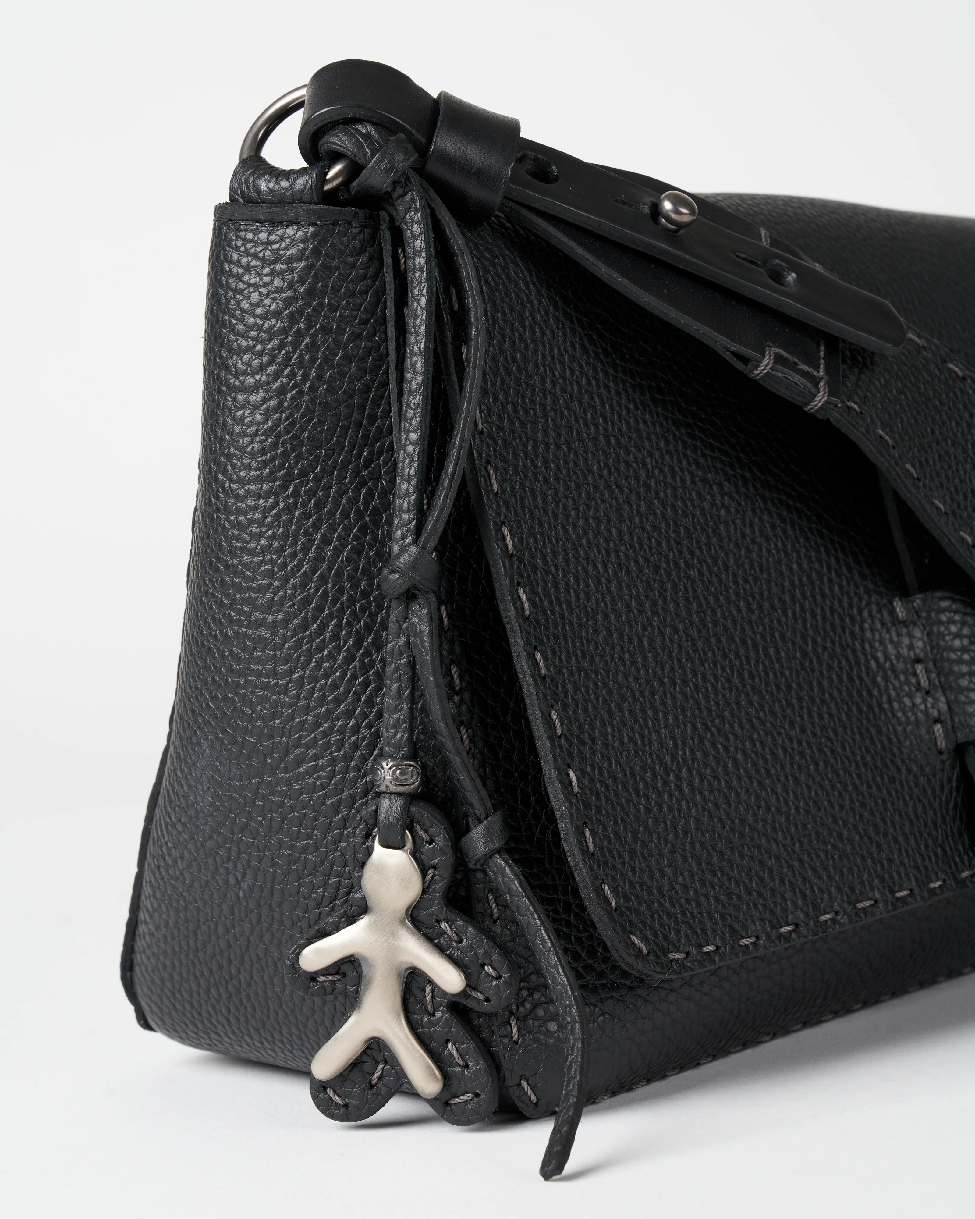 cervo small crossbody - nero - Image 4