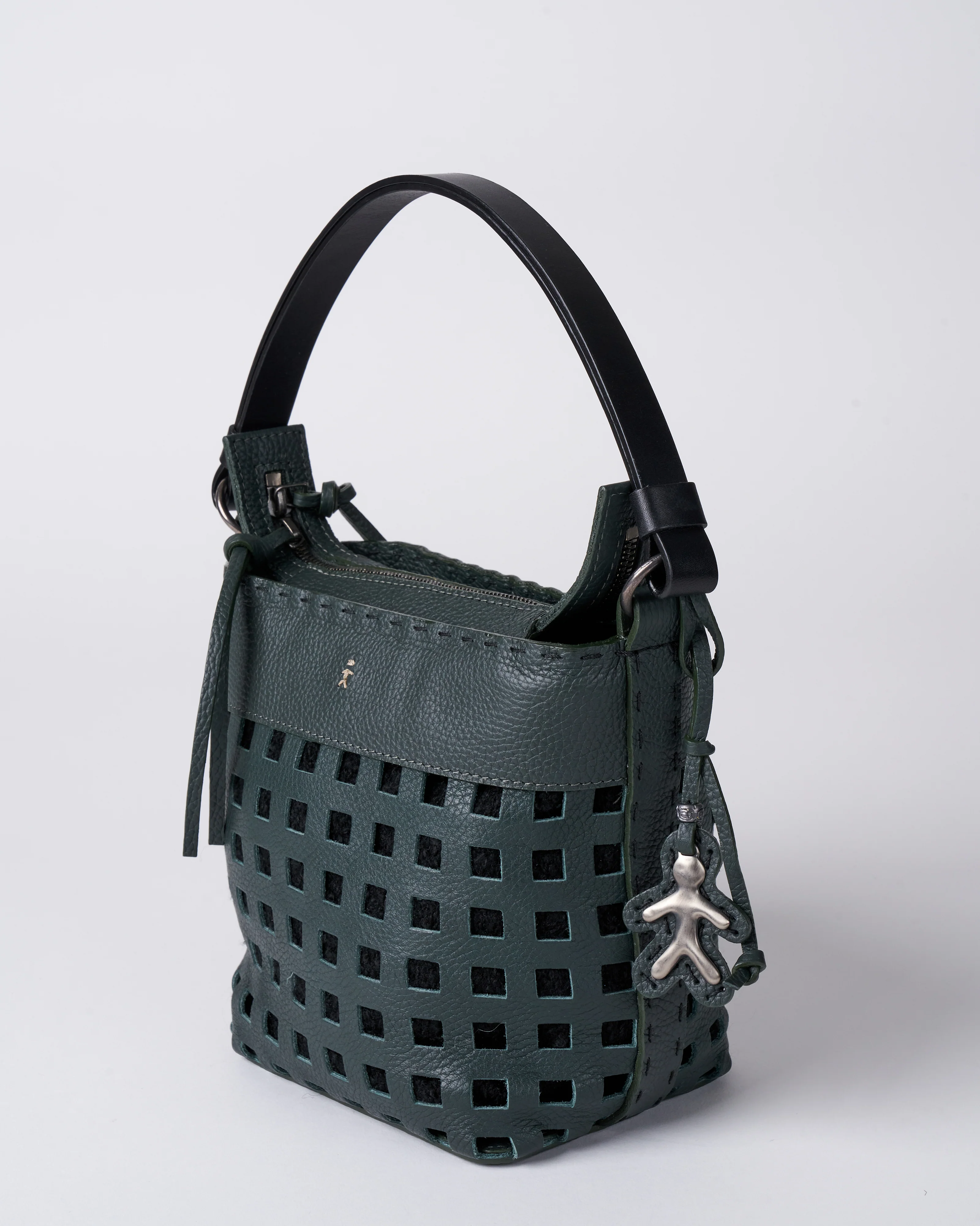 traforato crossbody - quadro pino - Image 4