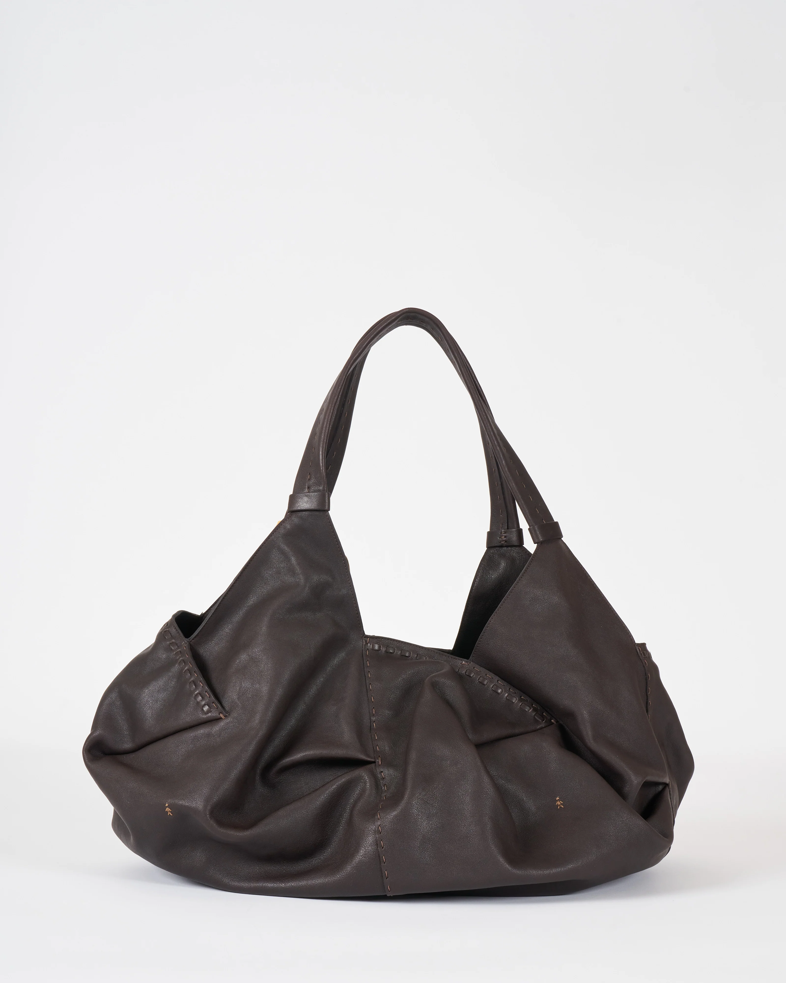large shoulder bag - messico ebano - Image 2