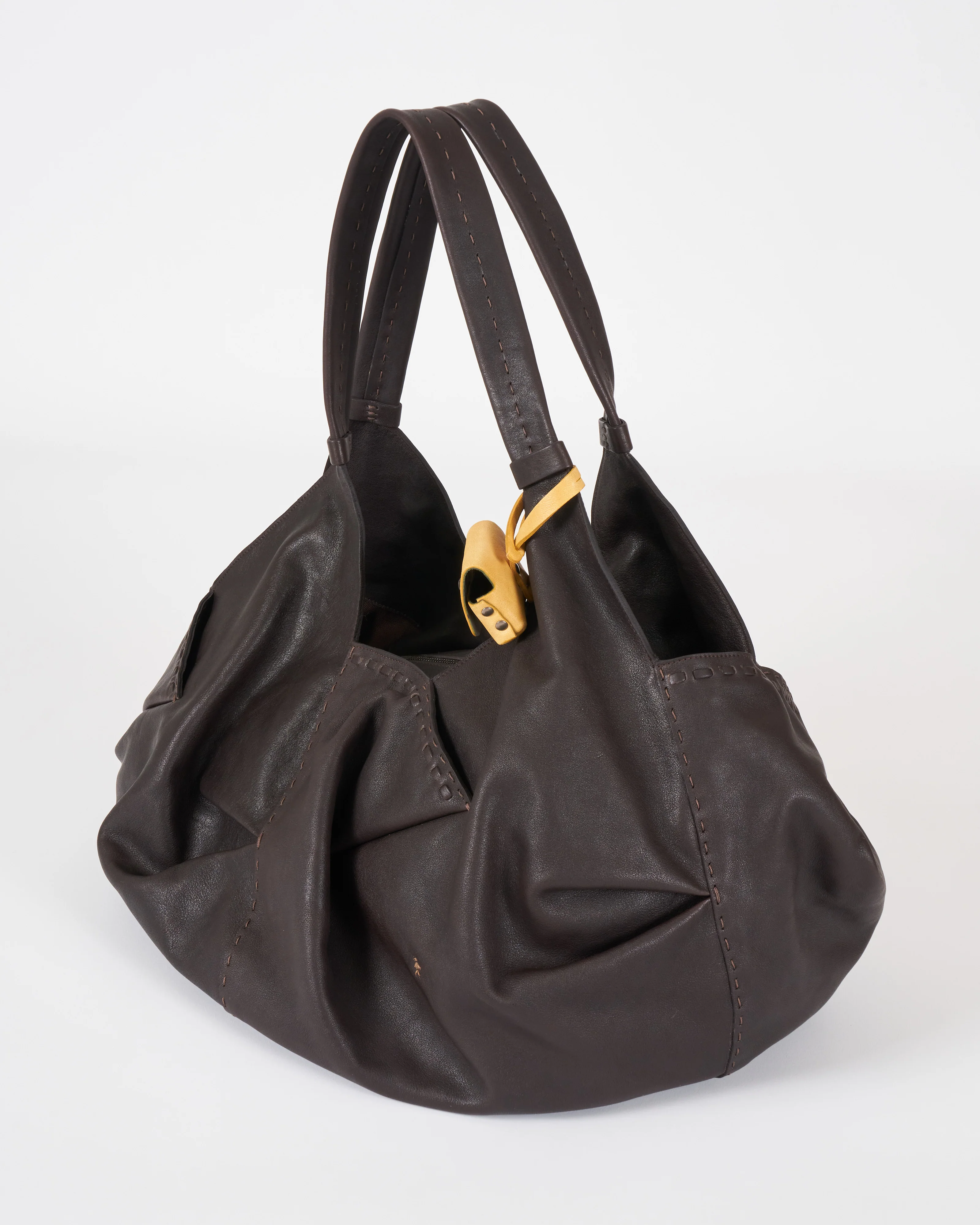 large shoulder bag - messico ebano - Image 3