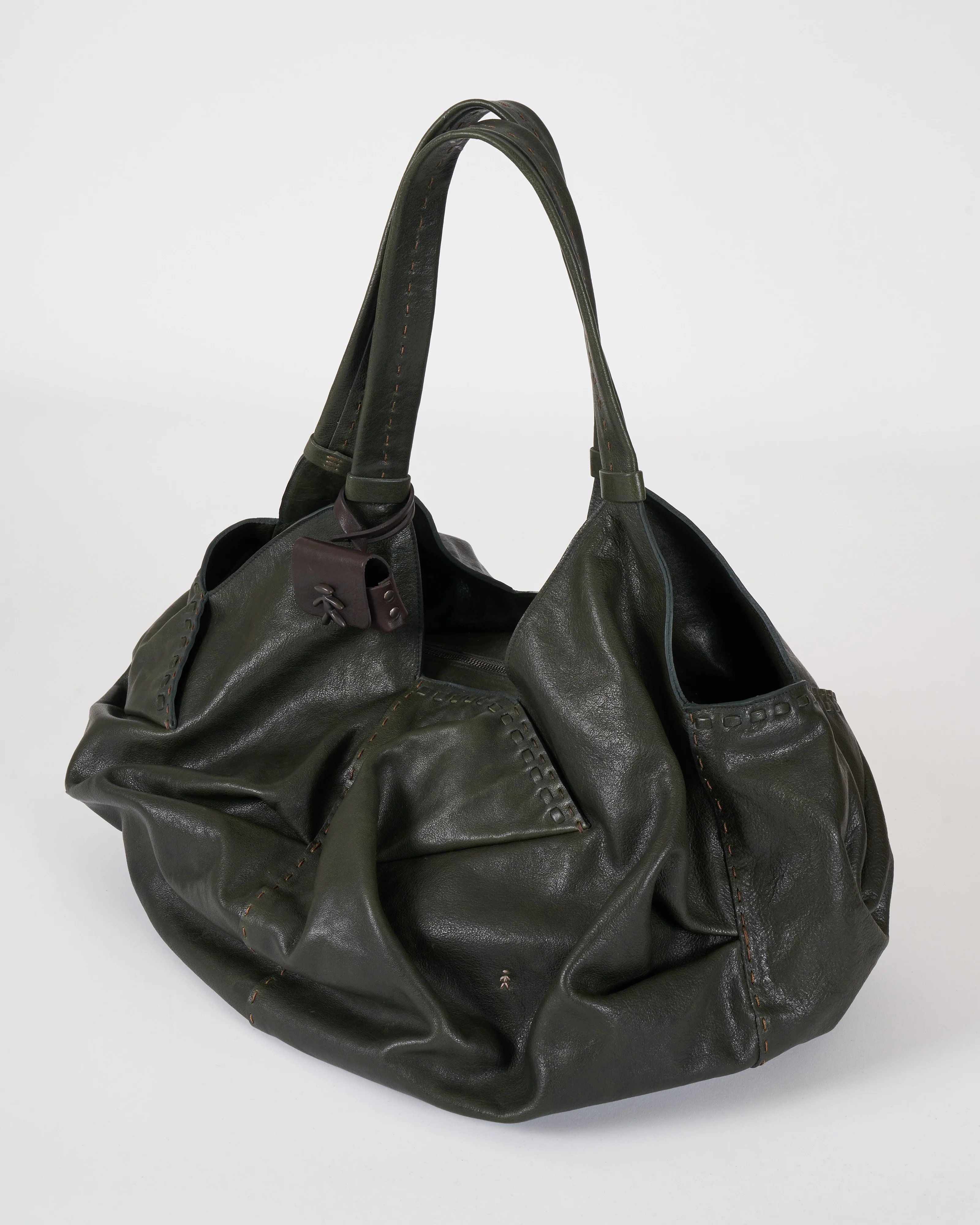 large shoulder bag - messico menta - Image 3
