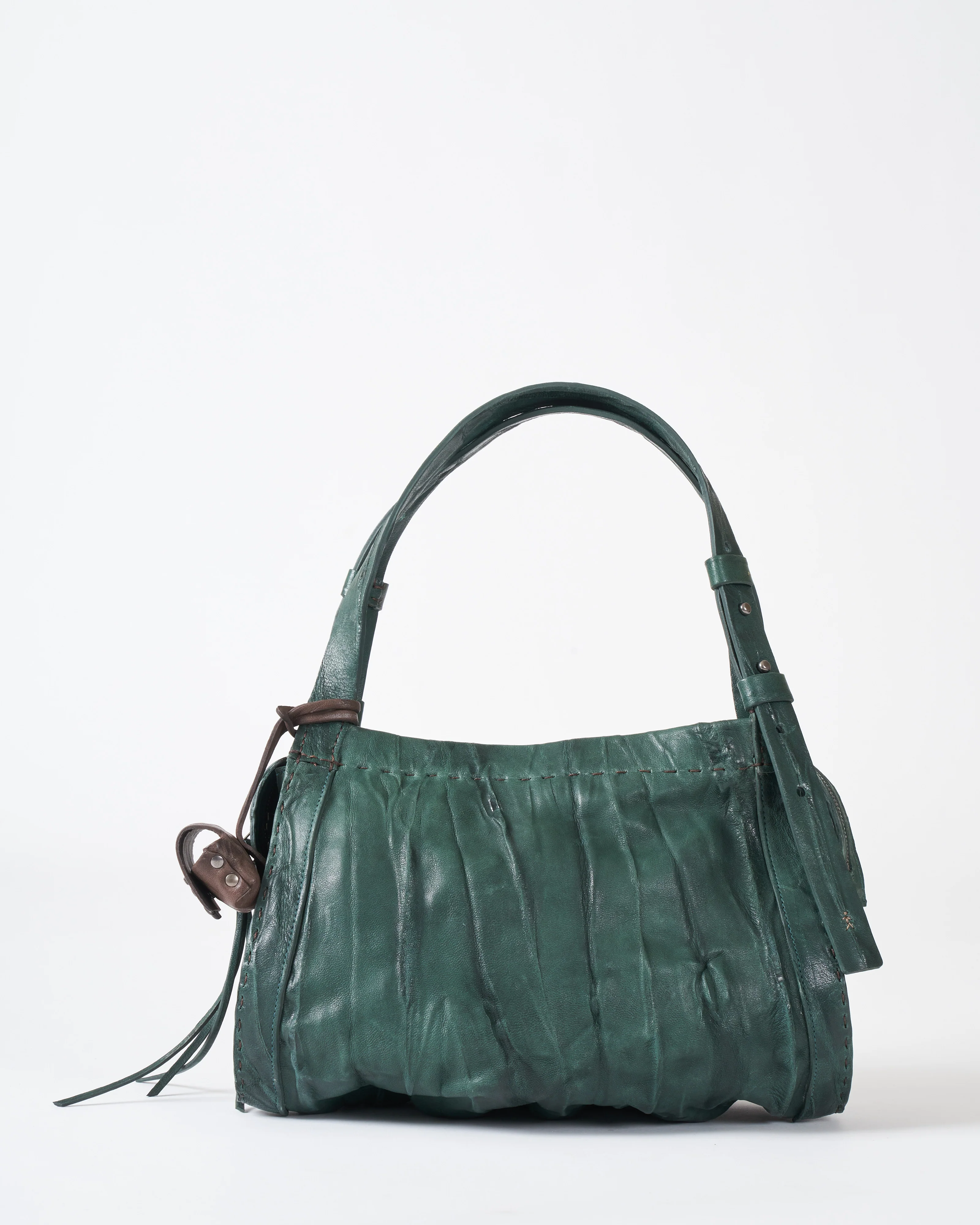 shoulder bag - plissettato menta - Image 2