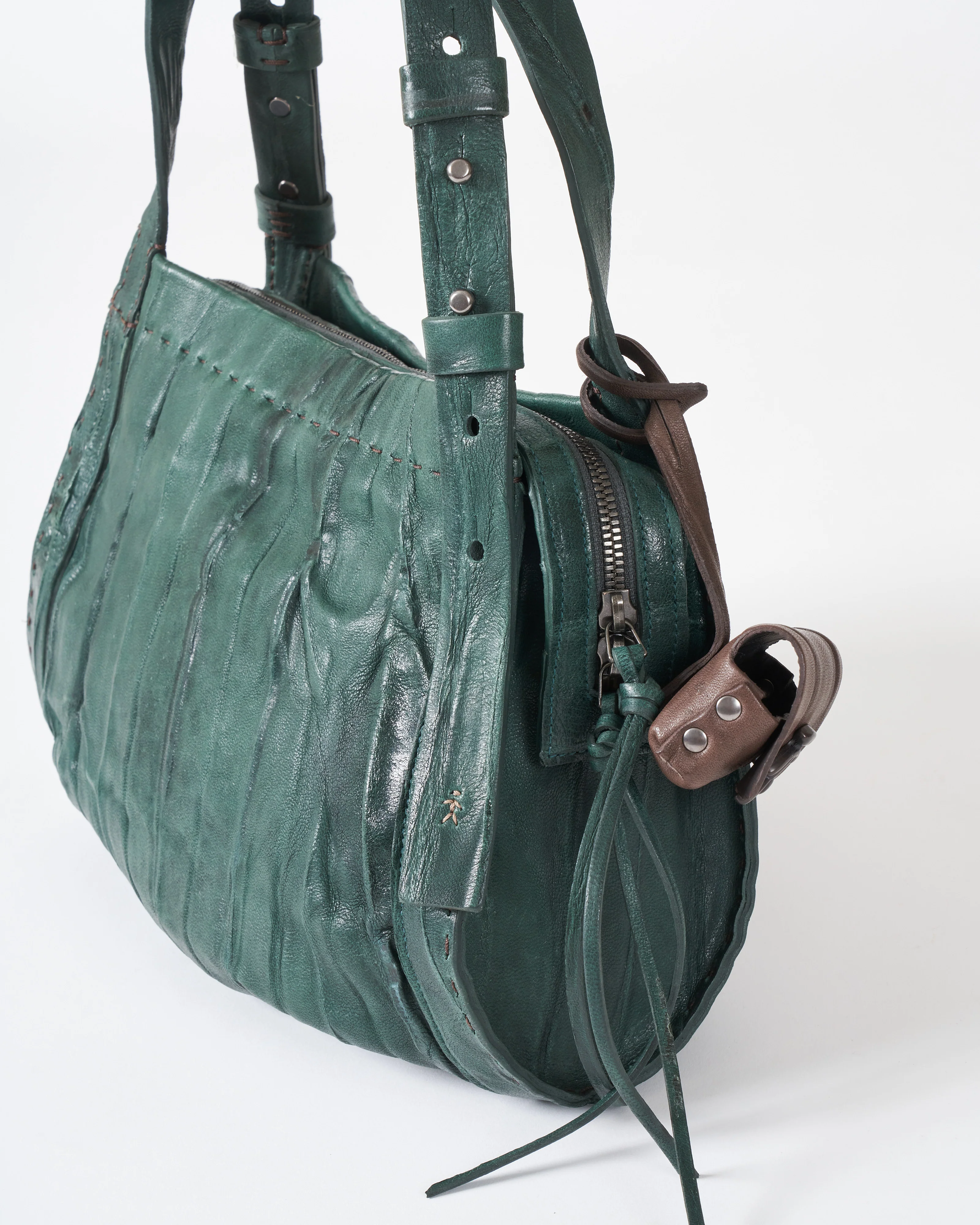 shoulder bag - plissettato menta - Image 3