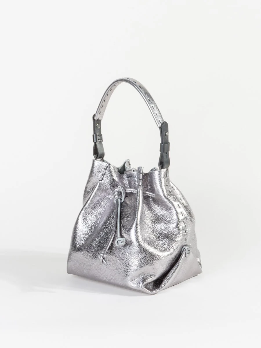 small magnolia bag - metal brina - Image 2