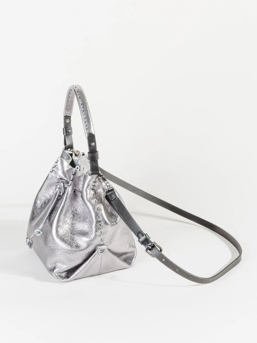 small magnolia bag - metal brina - Image 4