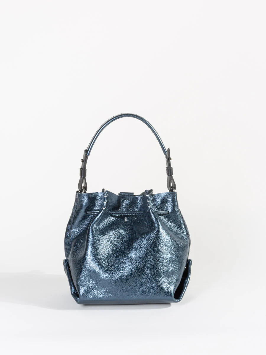 small magnolia bag - metal notte - Image 3