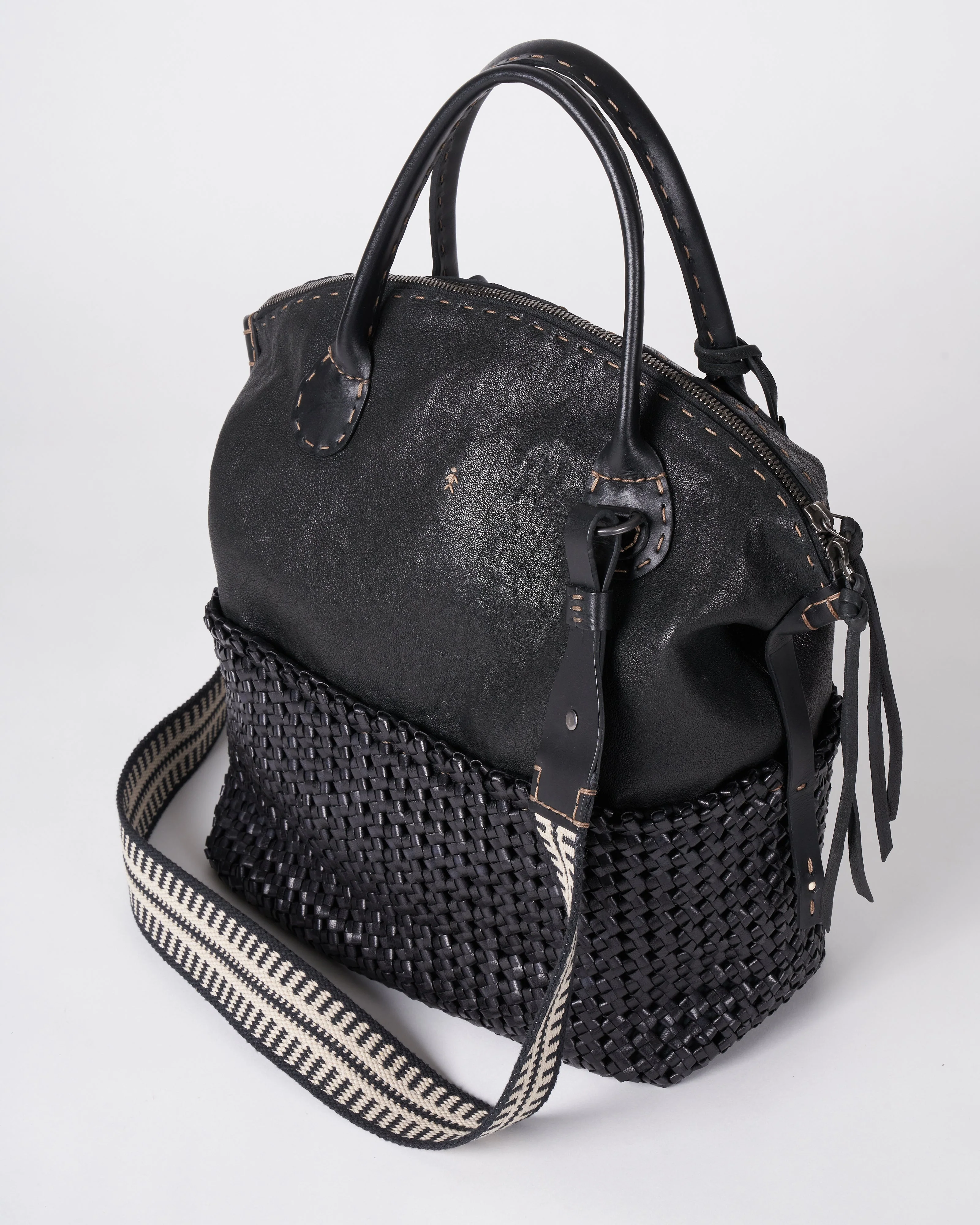 washed plus weave - intrecco nero - Image 3