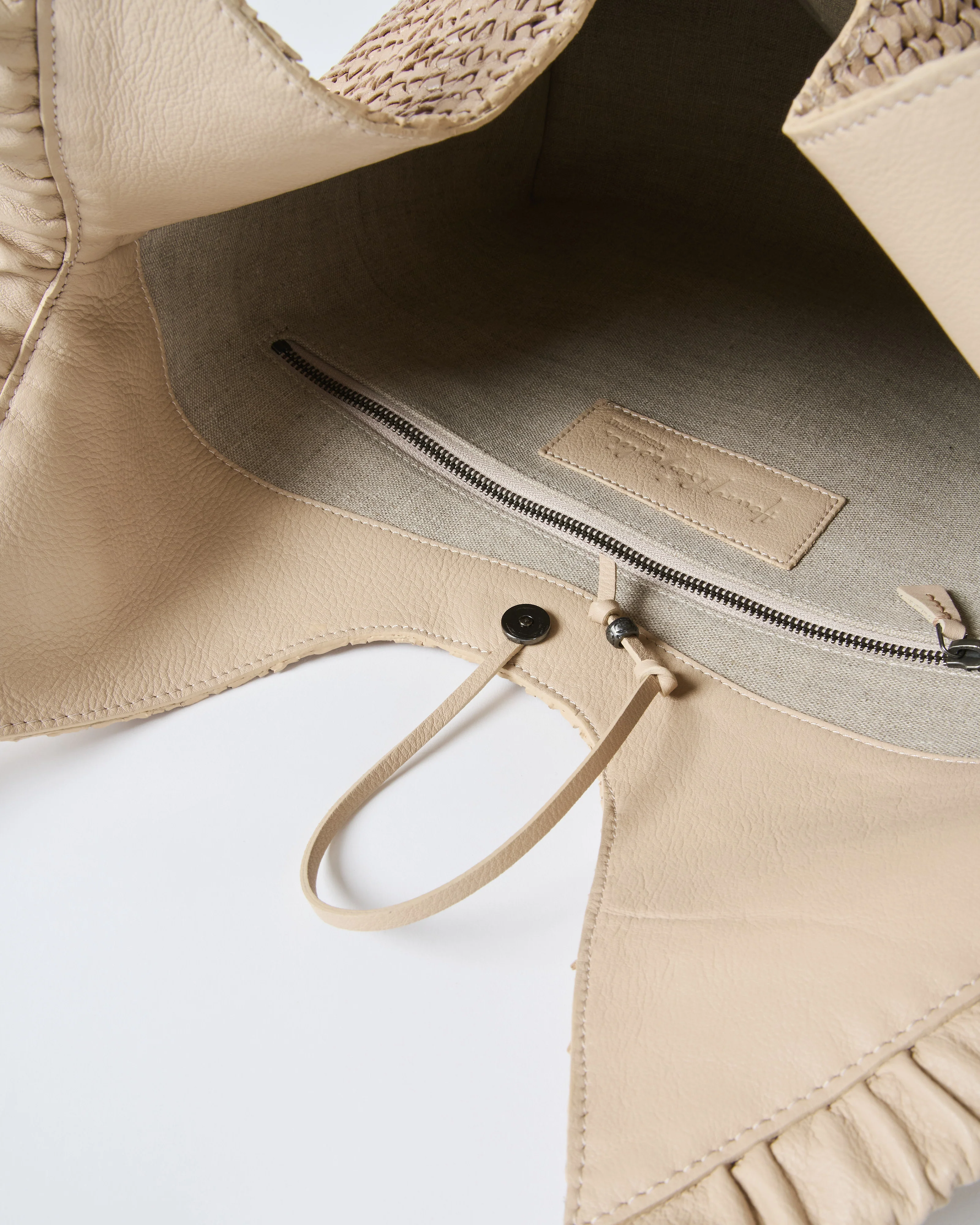woven shoulder bag - Image 5