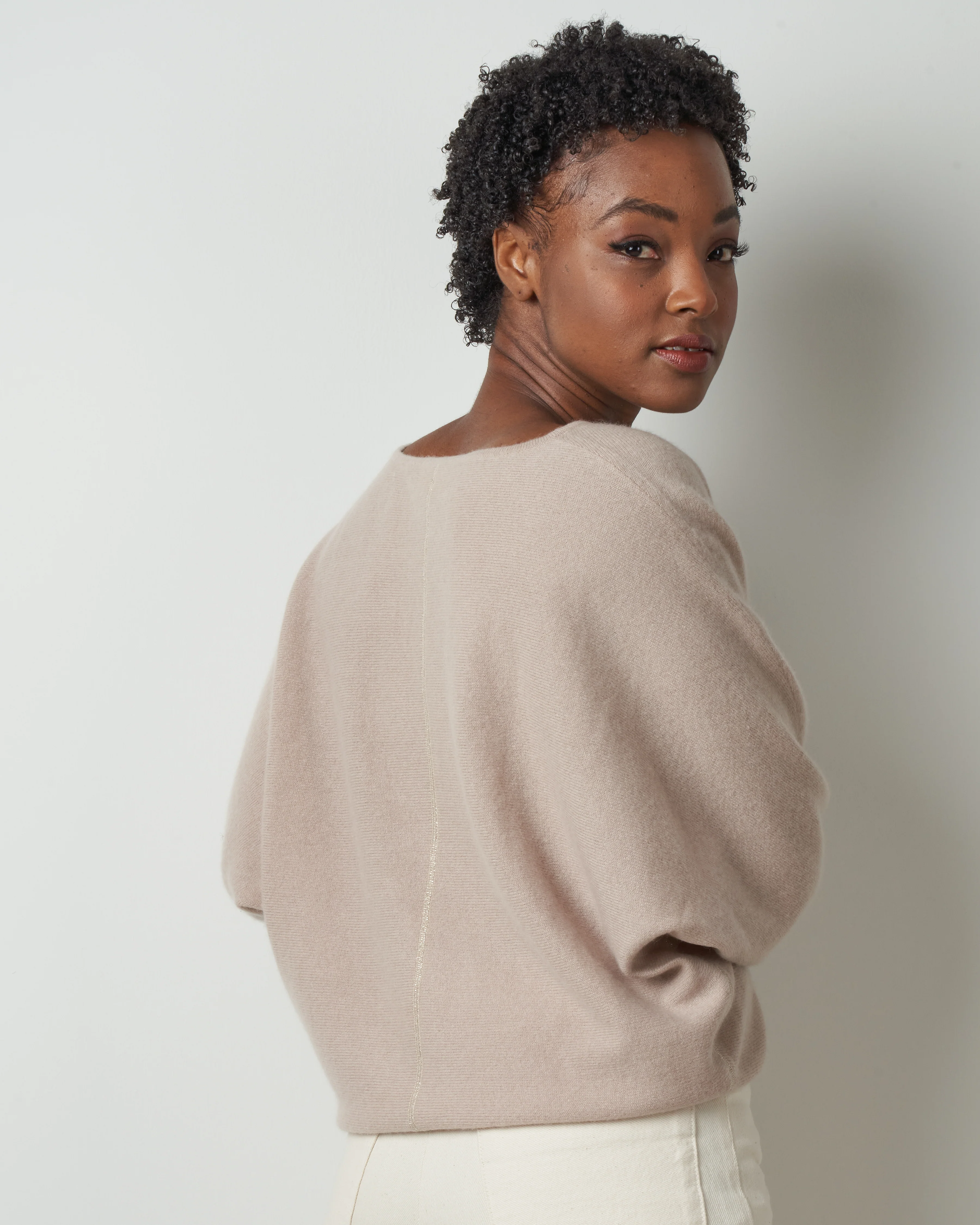 v-neck dolman - dust - Image 2