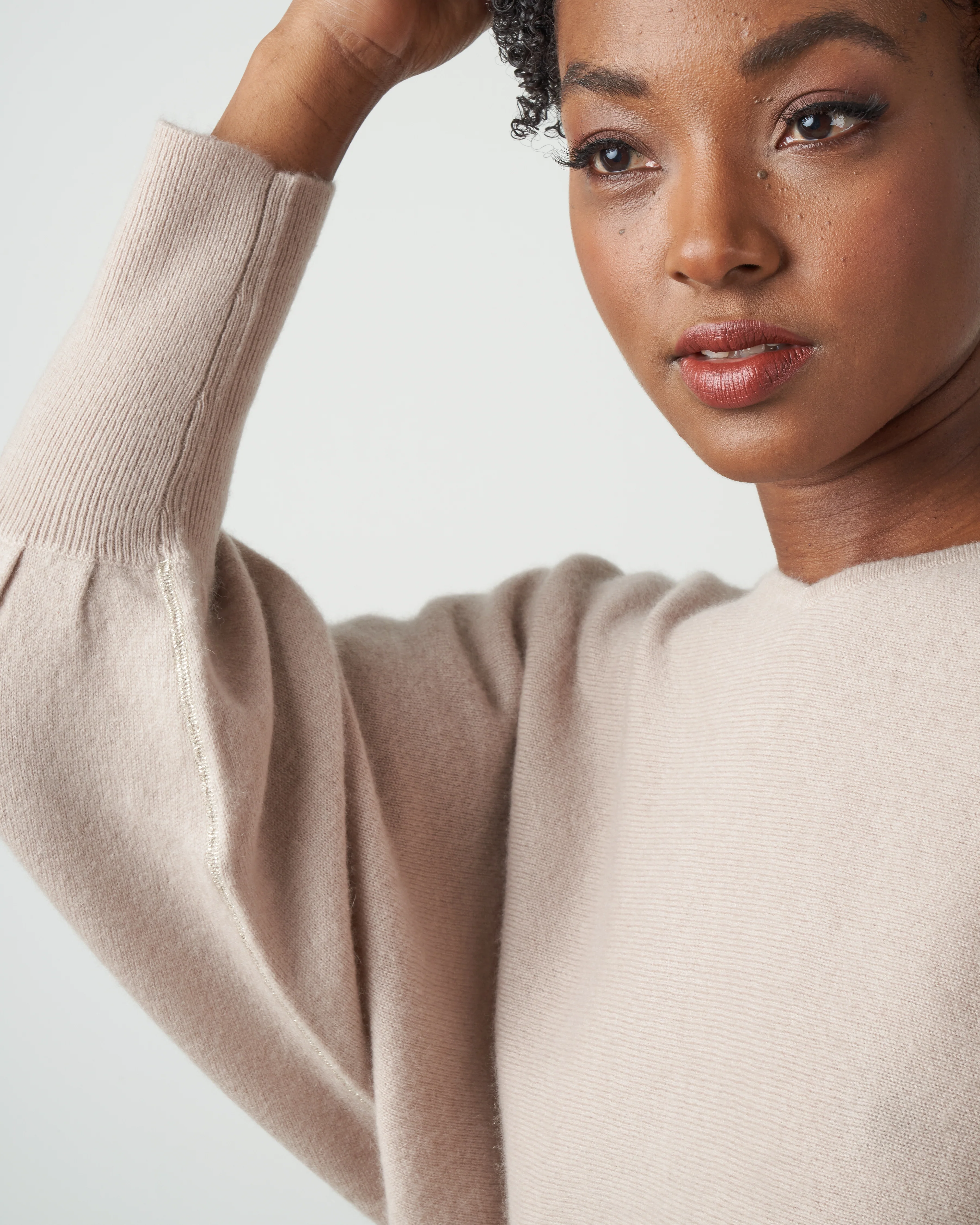v-neck dolman - dust - Image 4