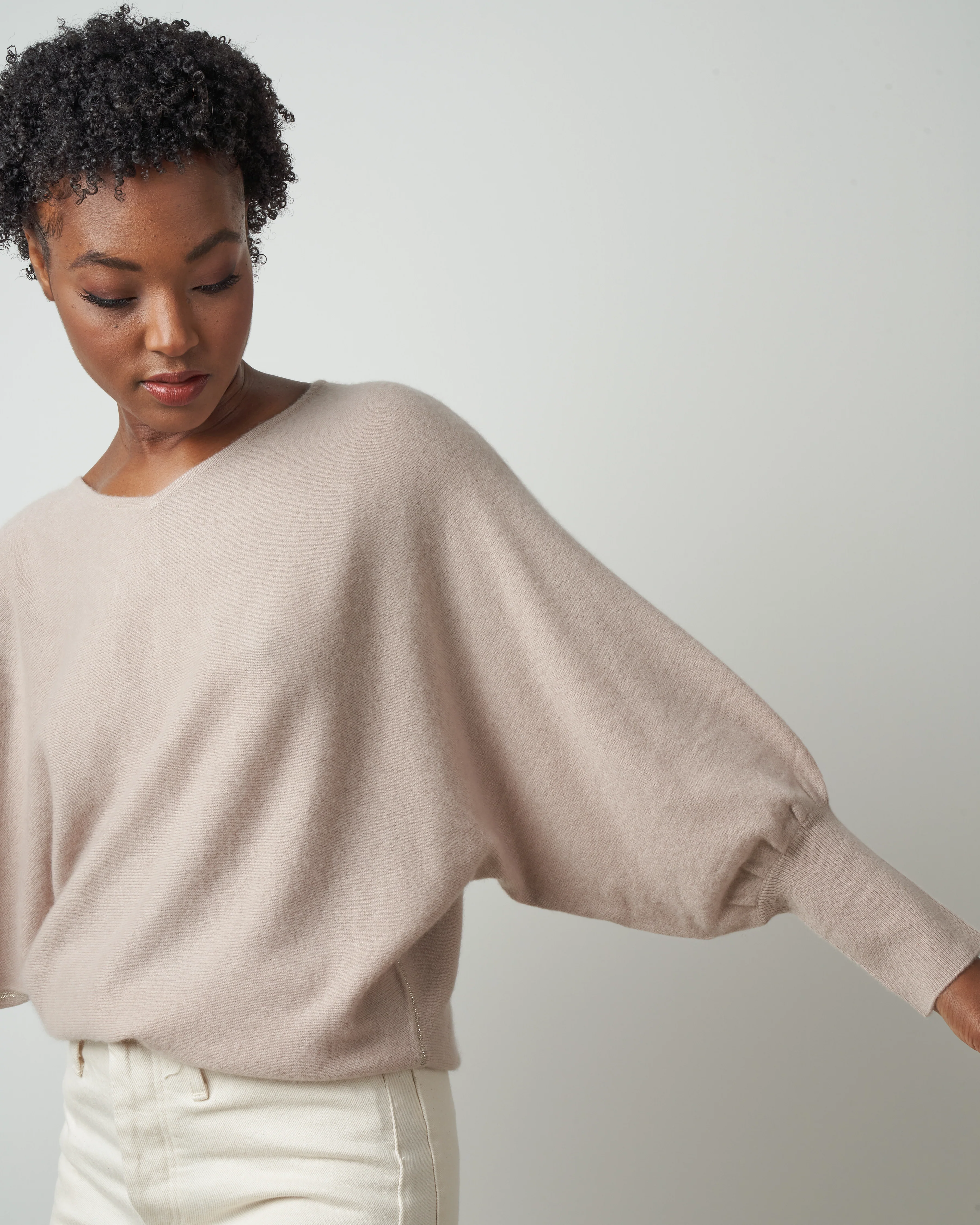 v-neck dolman - dust - Image 5