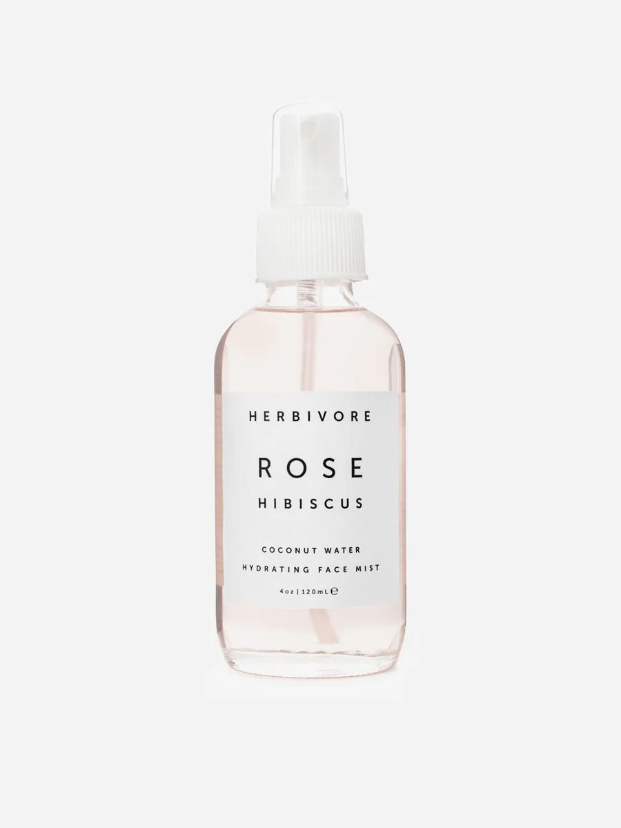 rose hibiscus hydrating face mist - 4oz.
