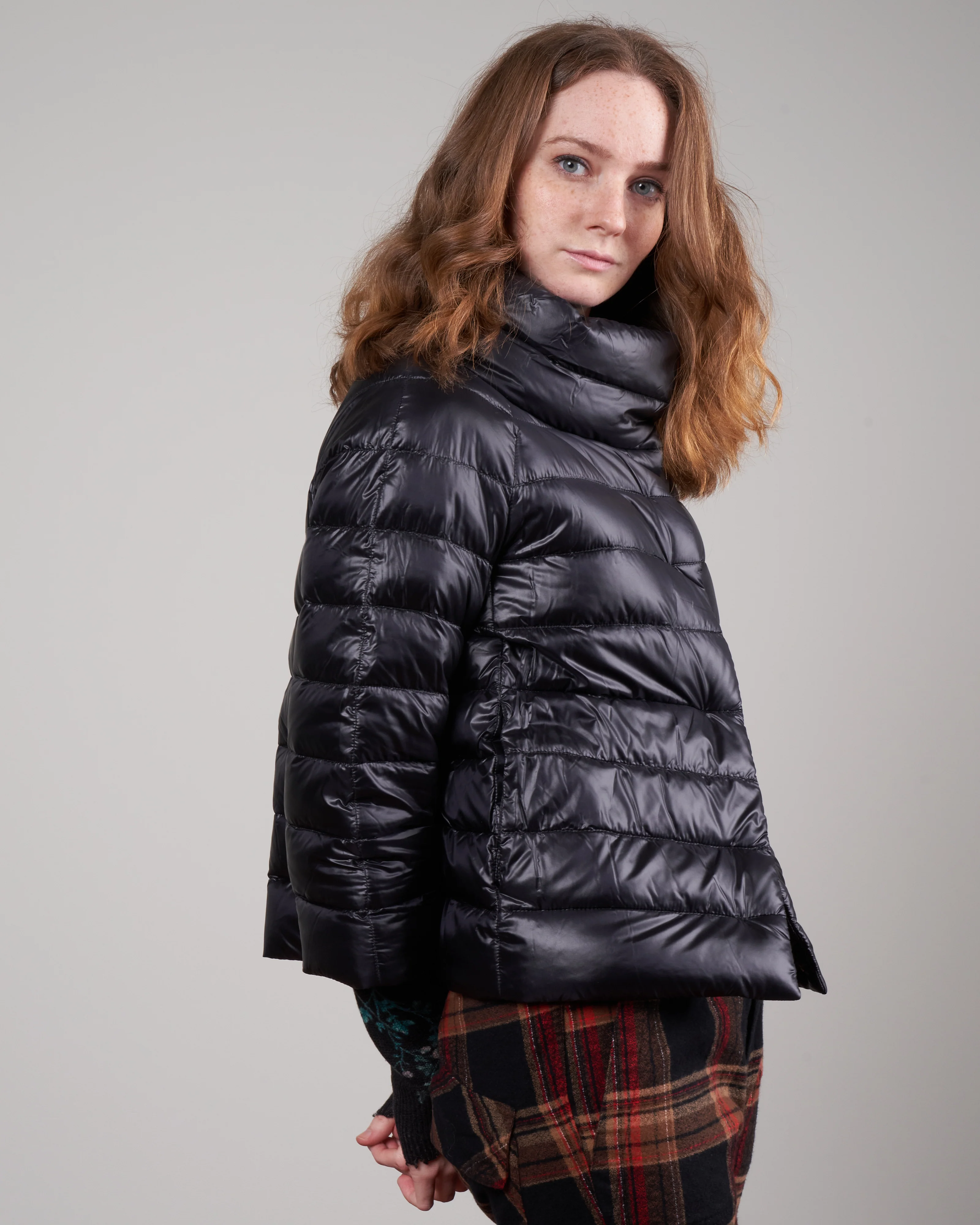 3/4 sleeve jacket - black - Image 3