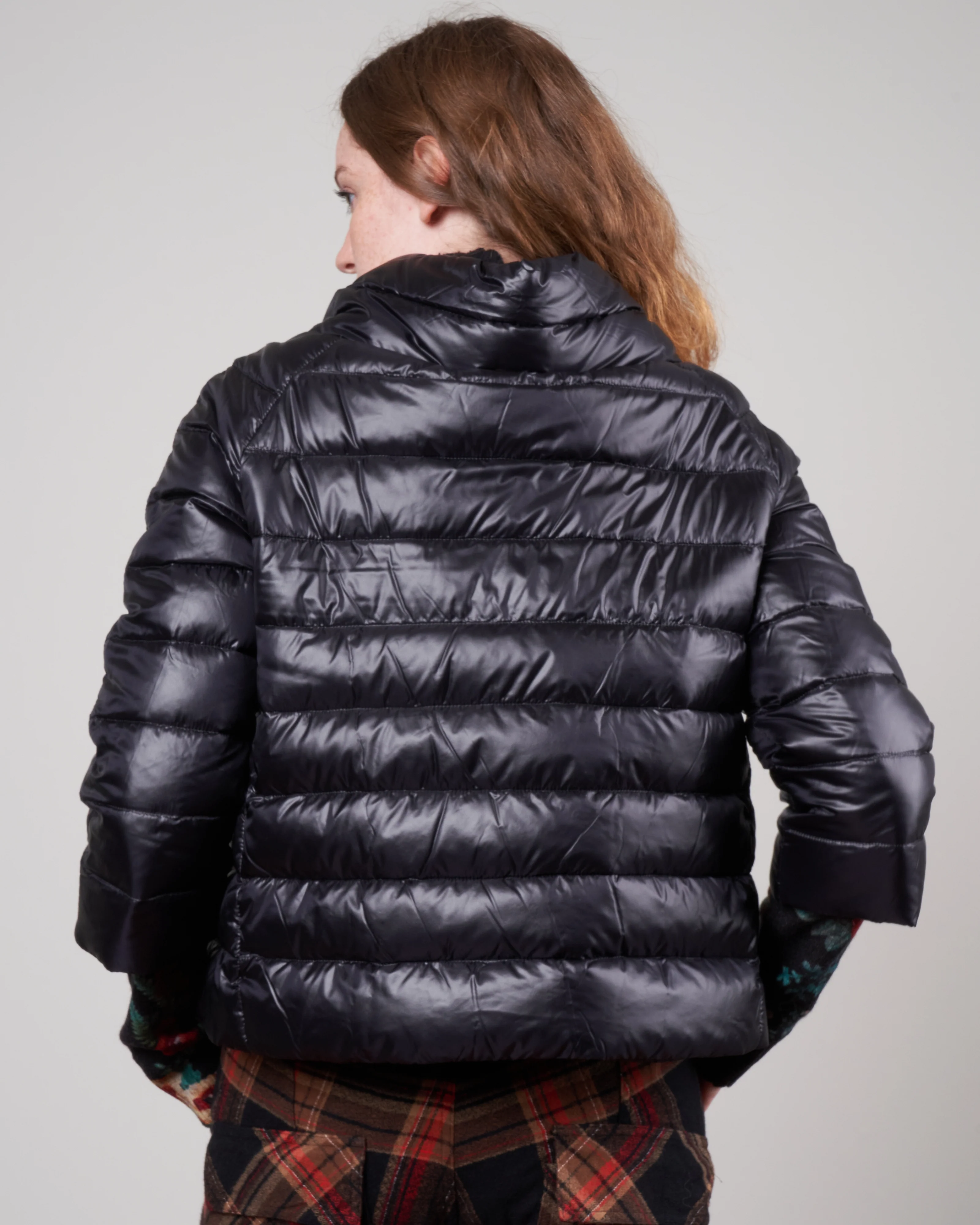 3/4 sleeve jacket - black - Image 4