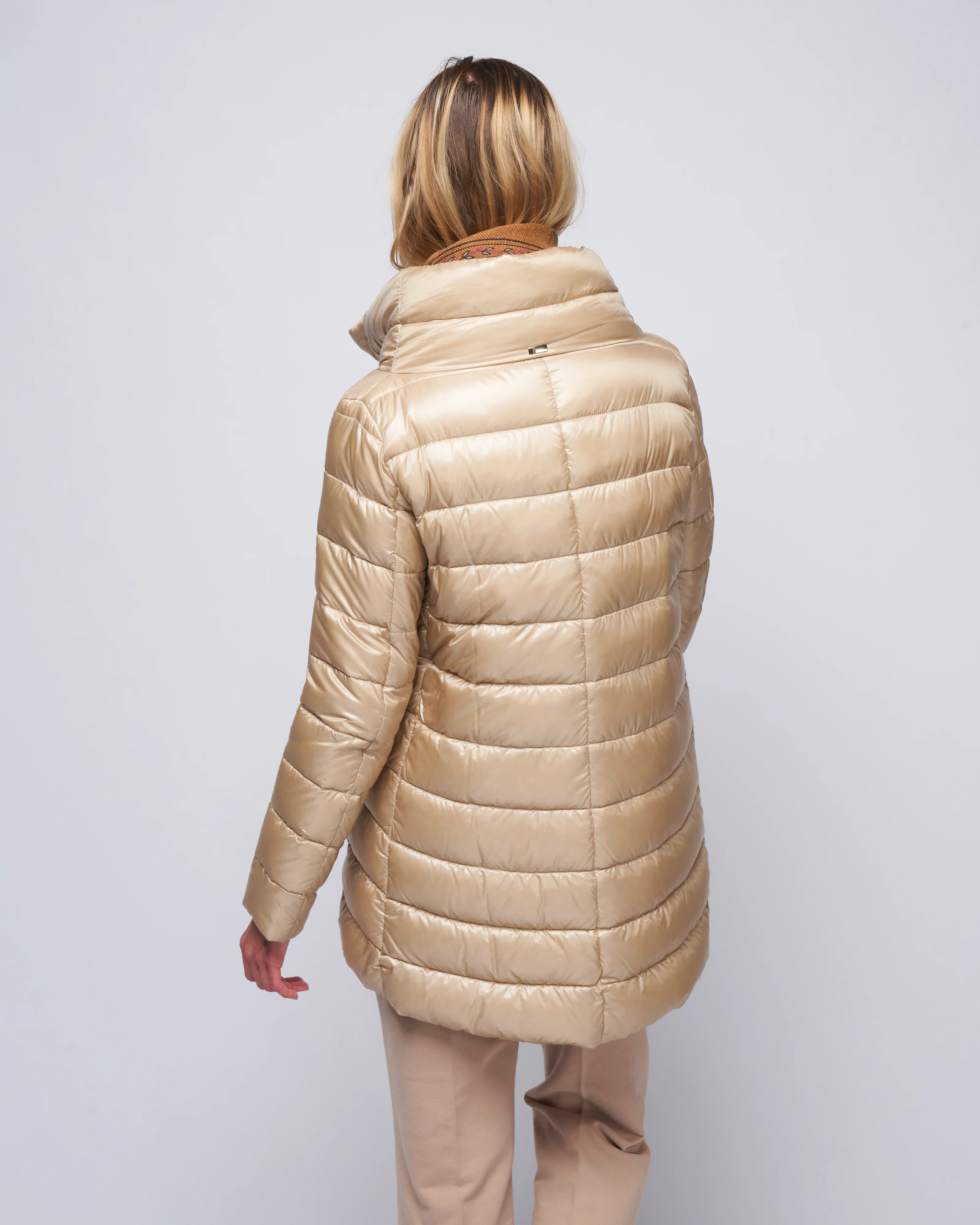 amelia ultralight a-line hi-lo - mandorla - Image 4