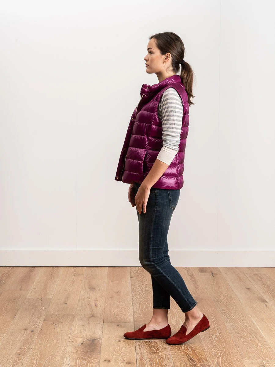 basic vest - fuschia - Image 2