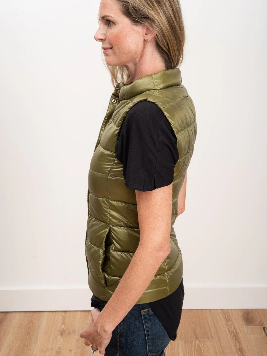 basic vest - matcha - Image 5