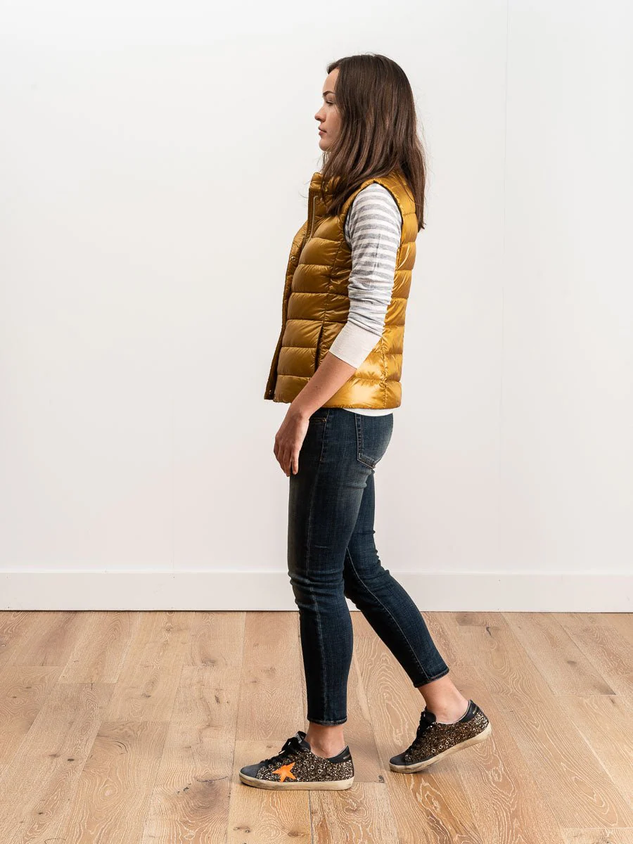basic vest - mustard - Image 2