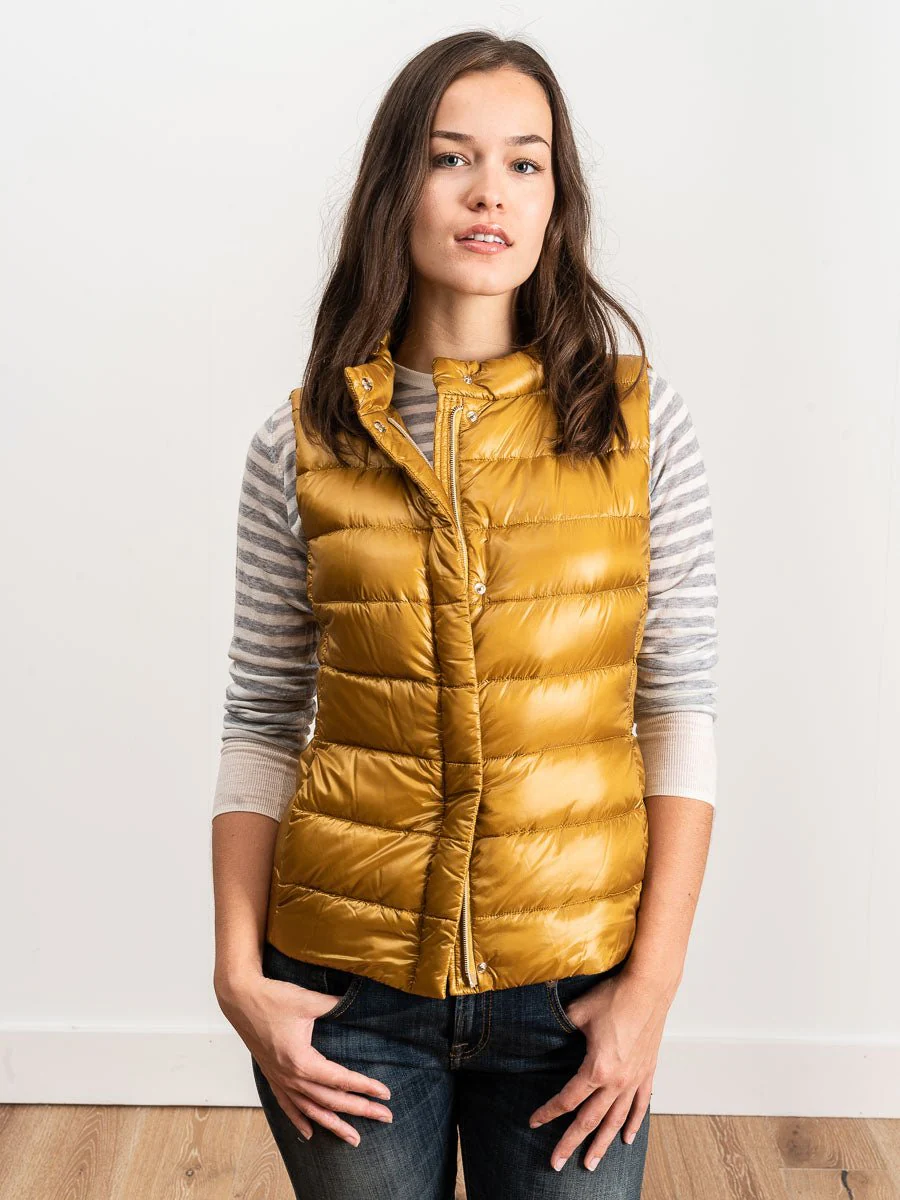 basic vest - mustard - Image 5