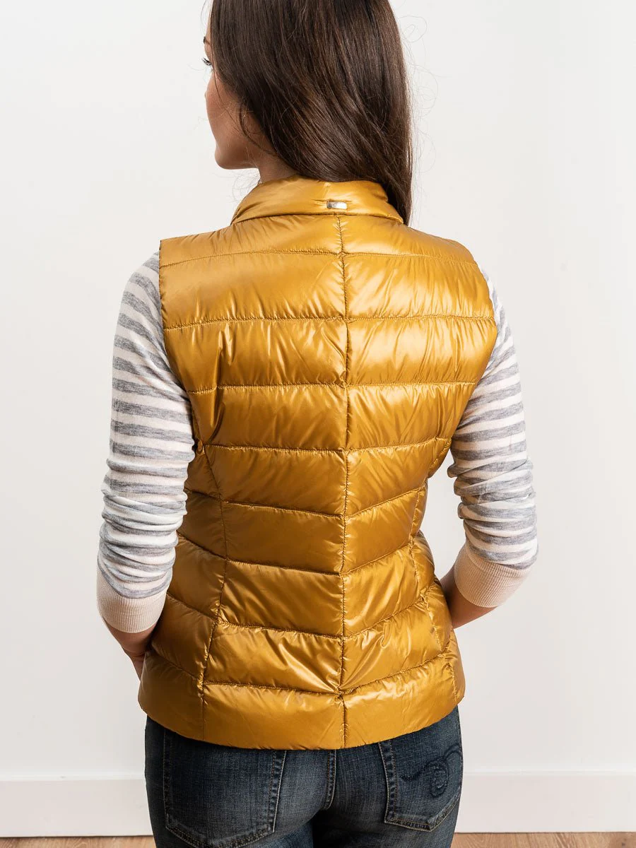 basic vest - mustard - Image 7