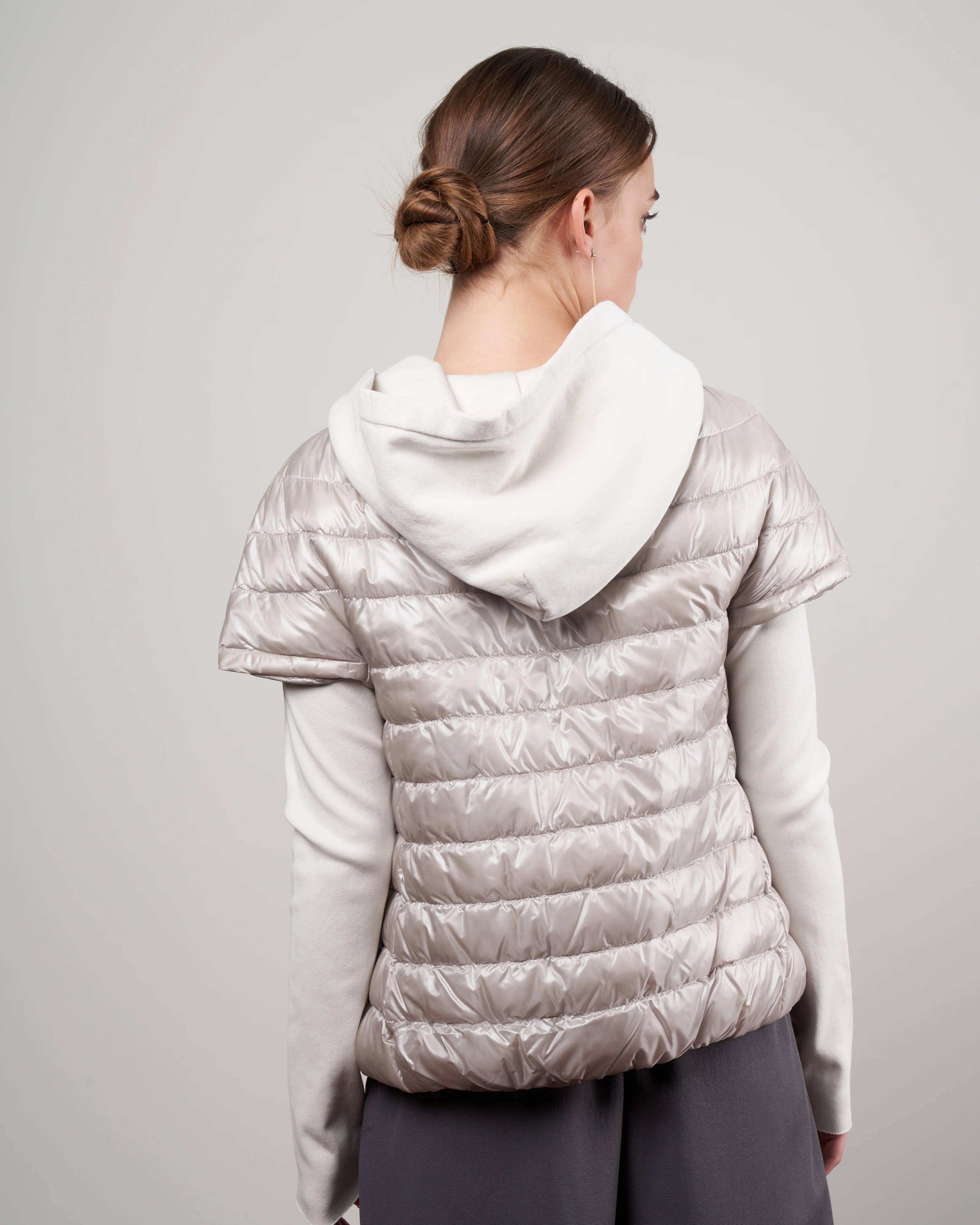 cap sleeve iconico - grigio perla - Image 4