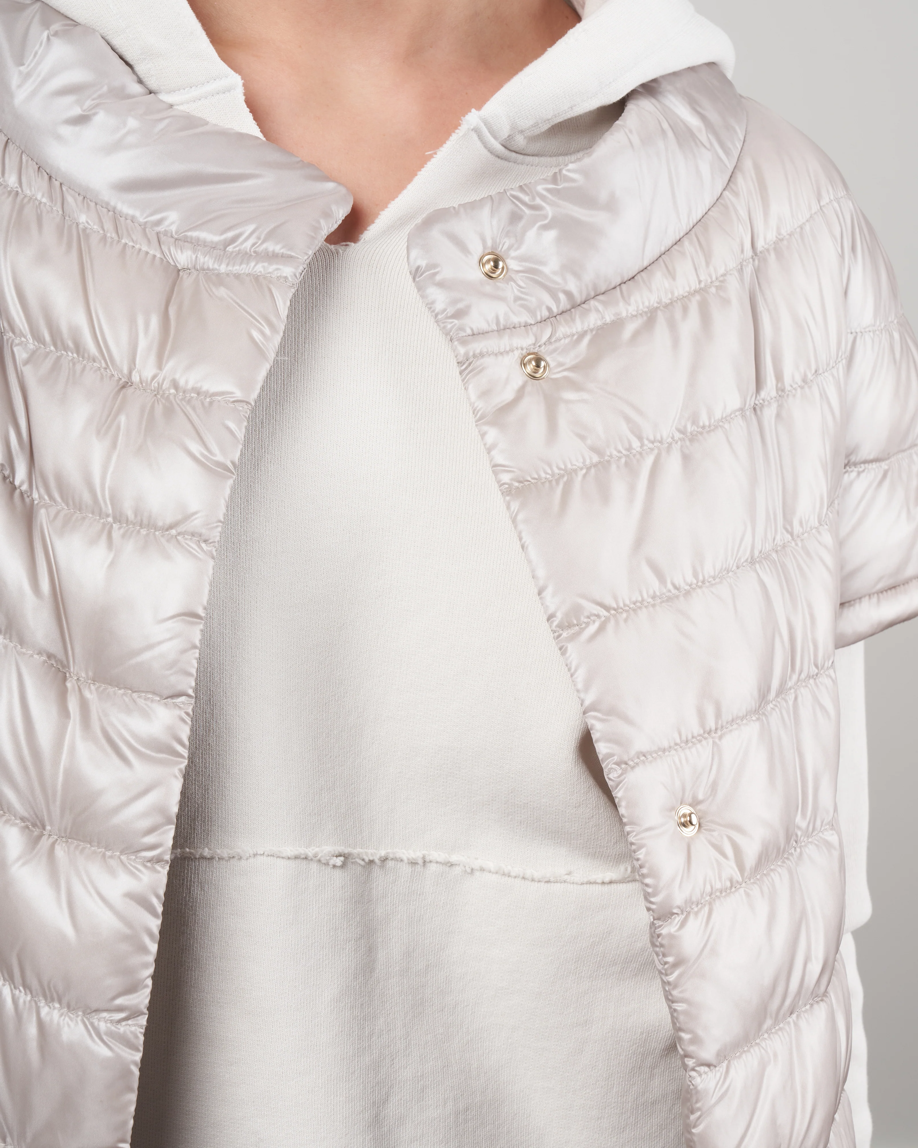 cap sleeve iconico - grigio perla - Image 5
