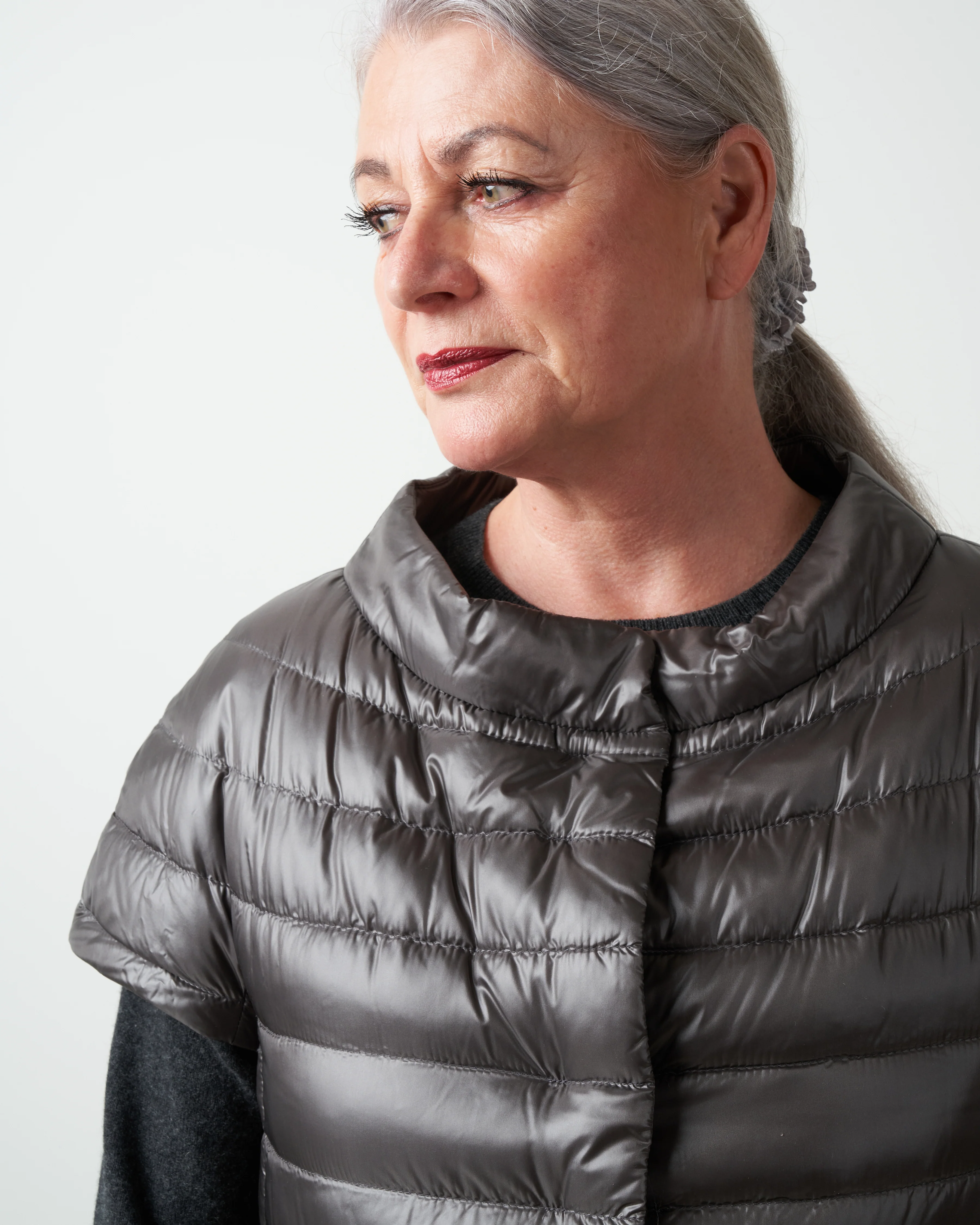 cap sleeve iconico - grigio - Image 5