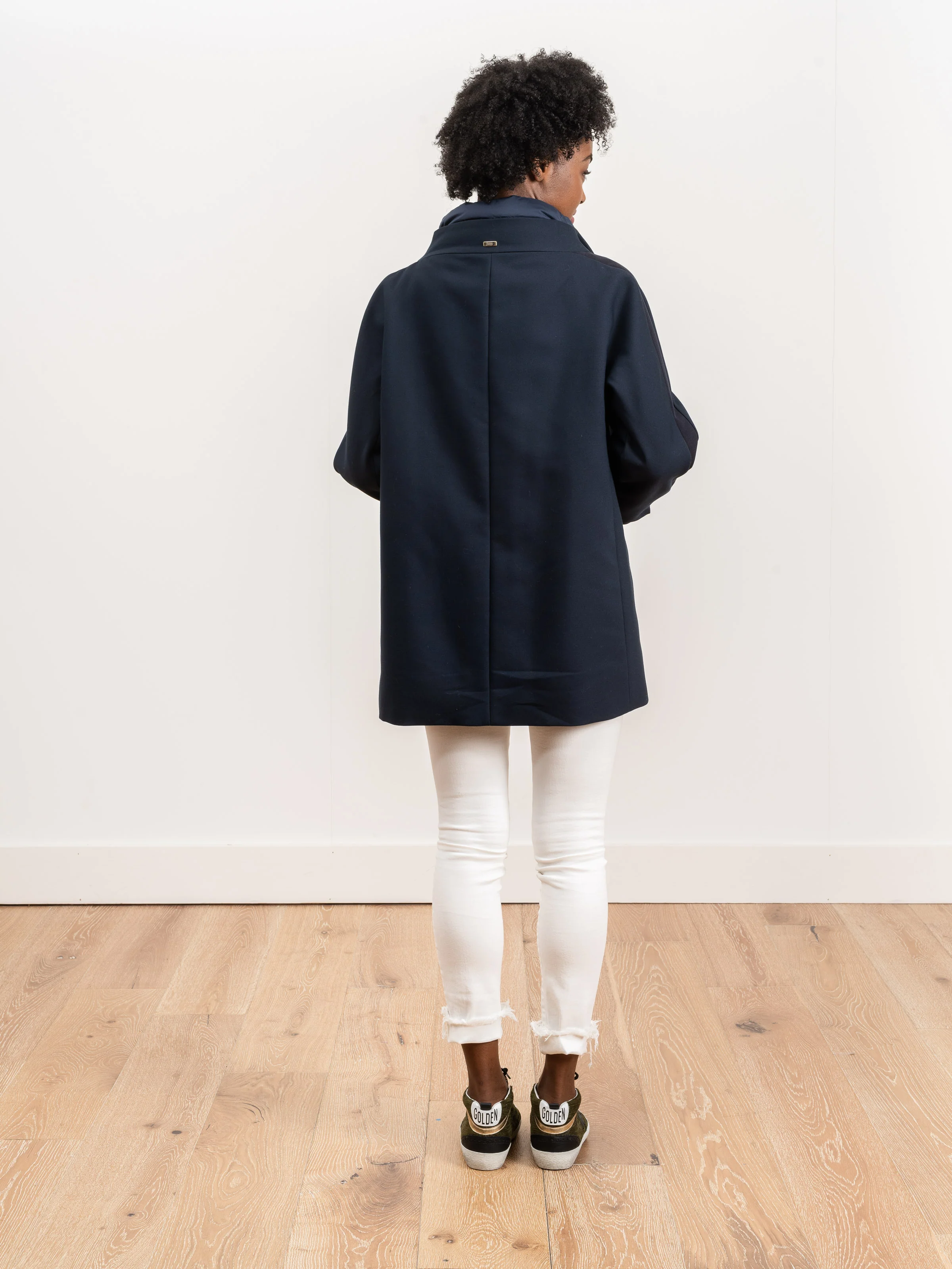 city glam coat - navy - Image 3