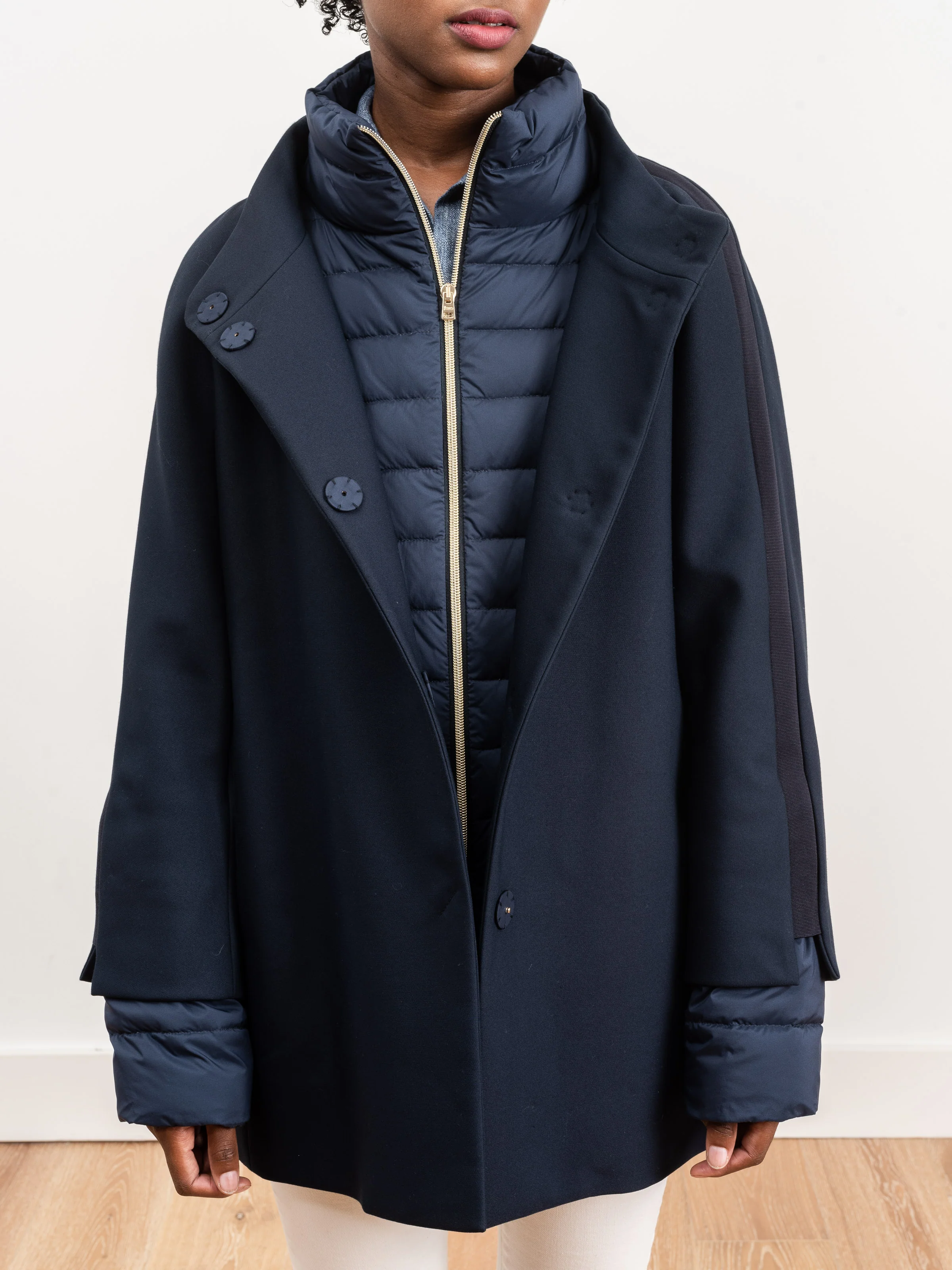 city glam coat - navy - Image 4