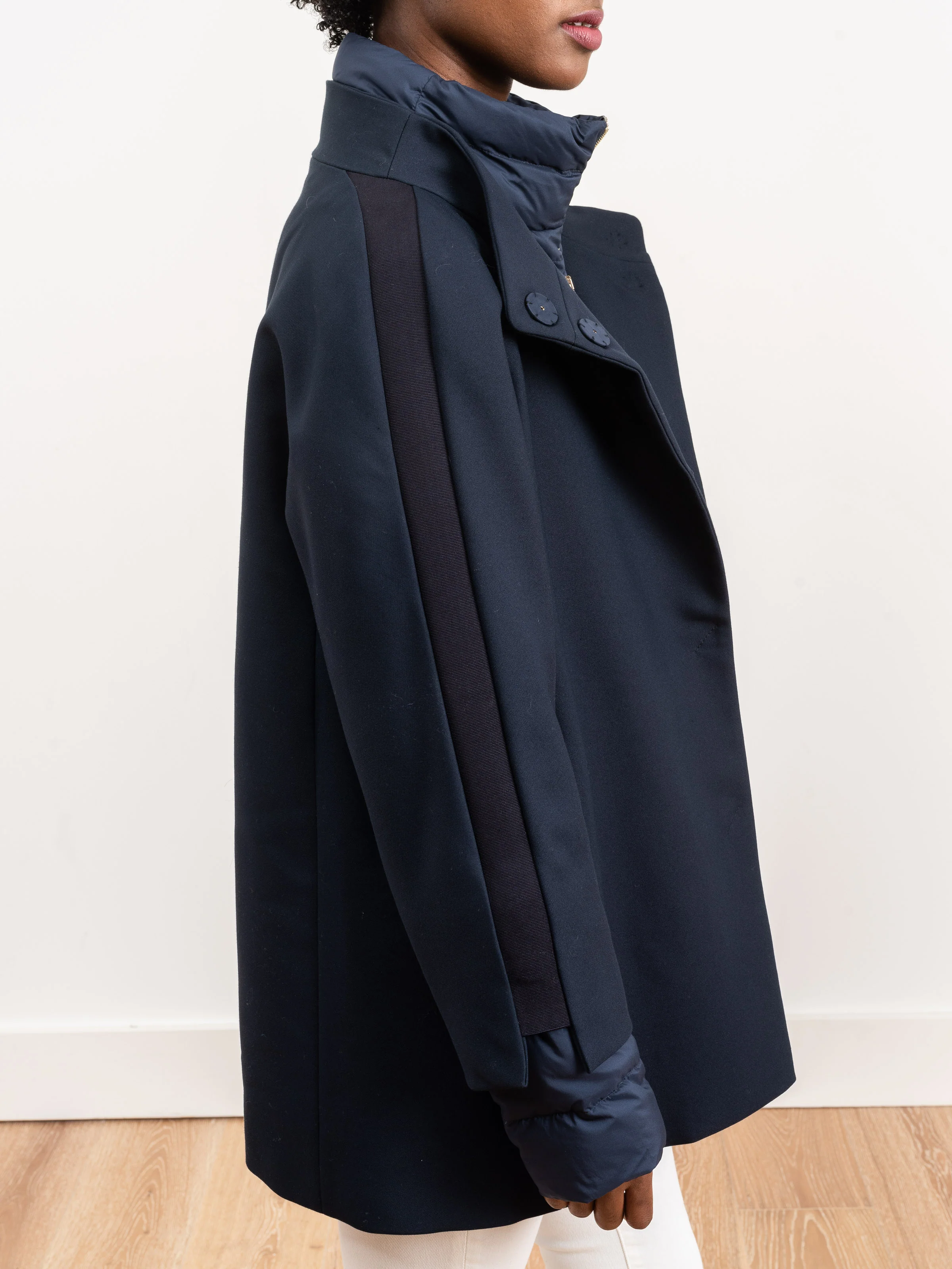 city glam coat - navy - Image 5