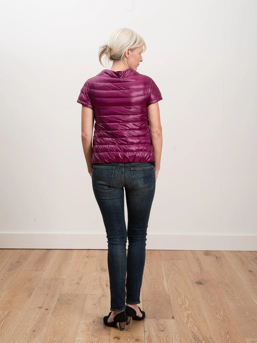 cap sleeve jacket - fuschia - Image 3