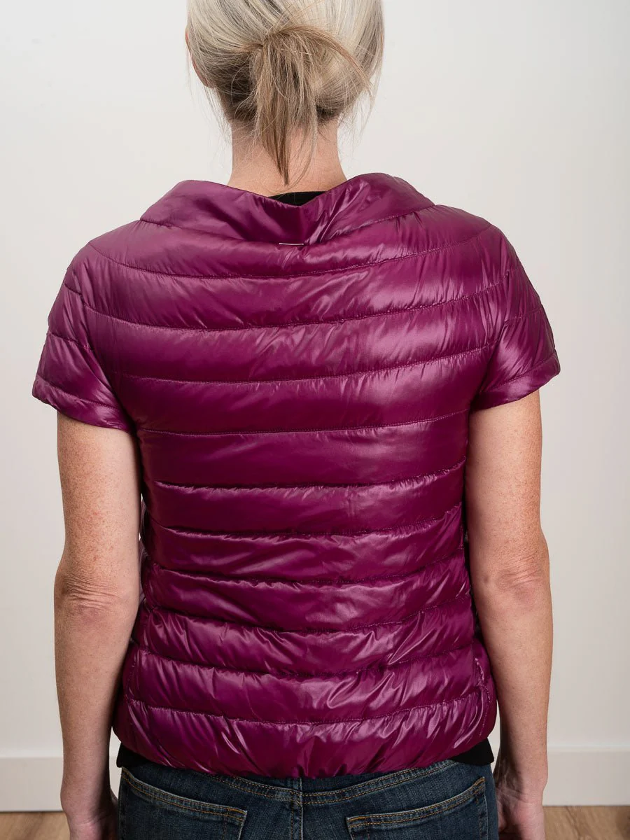 cap sleeve jacket - fuschia - Image 6
