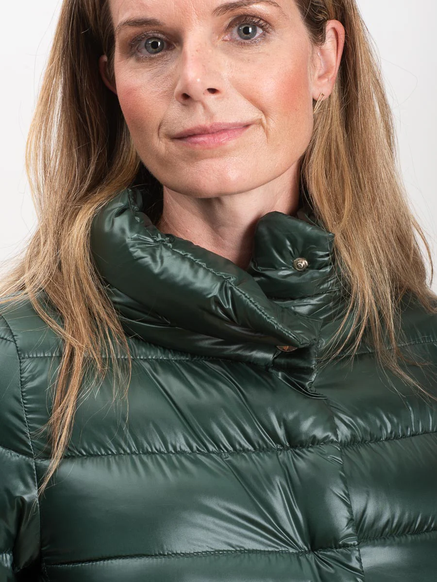 hi lo a-line jacket - evergreen - Image 10