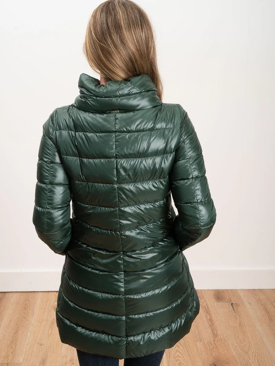 hi lo a-line jacket - evergreen - Image 8