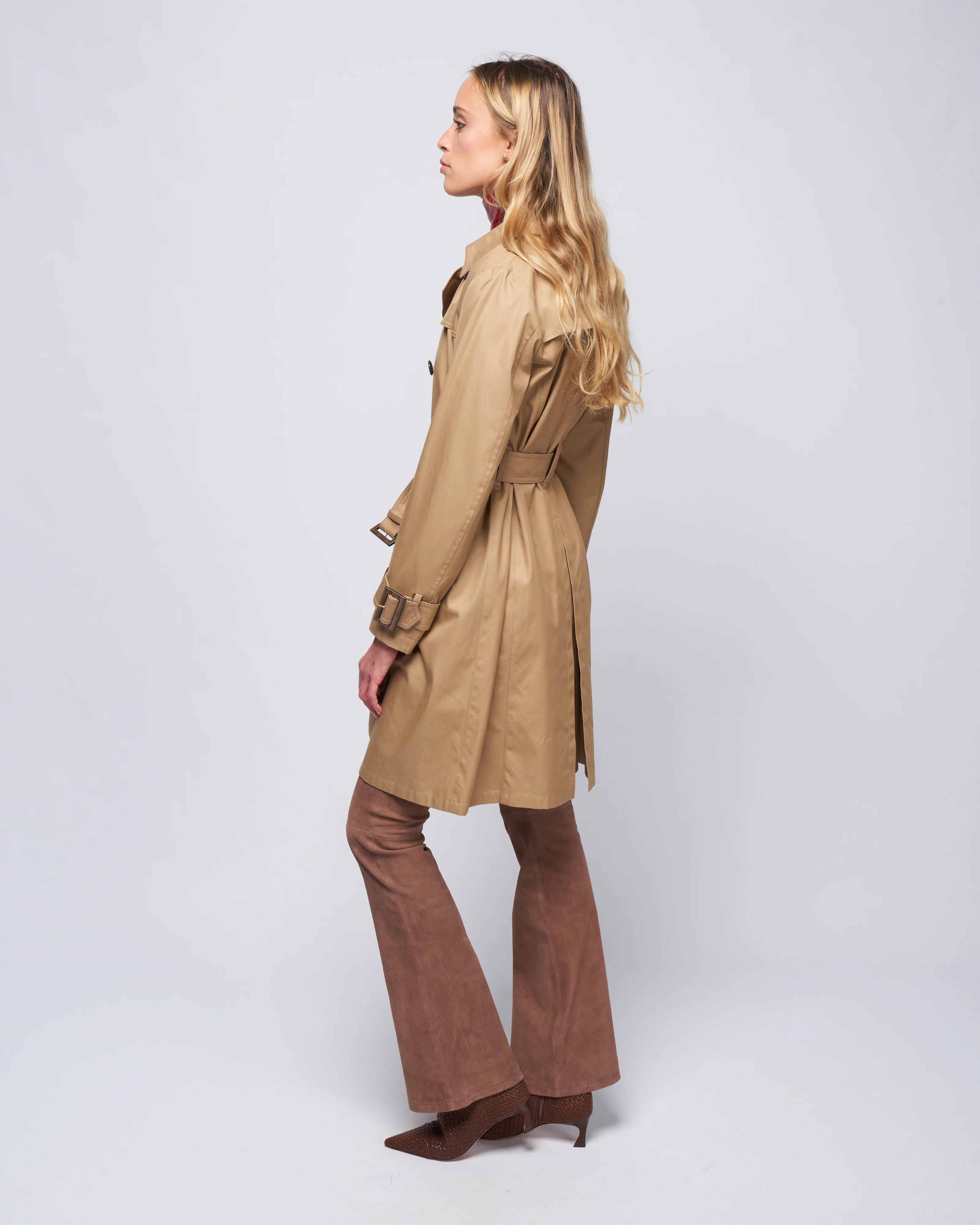 classic trench - khaki - Image 3
