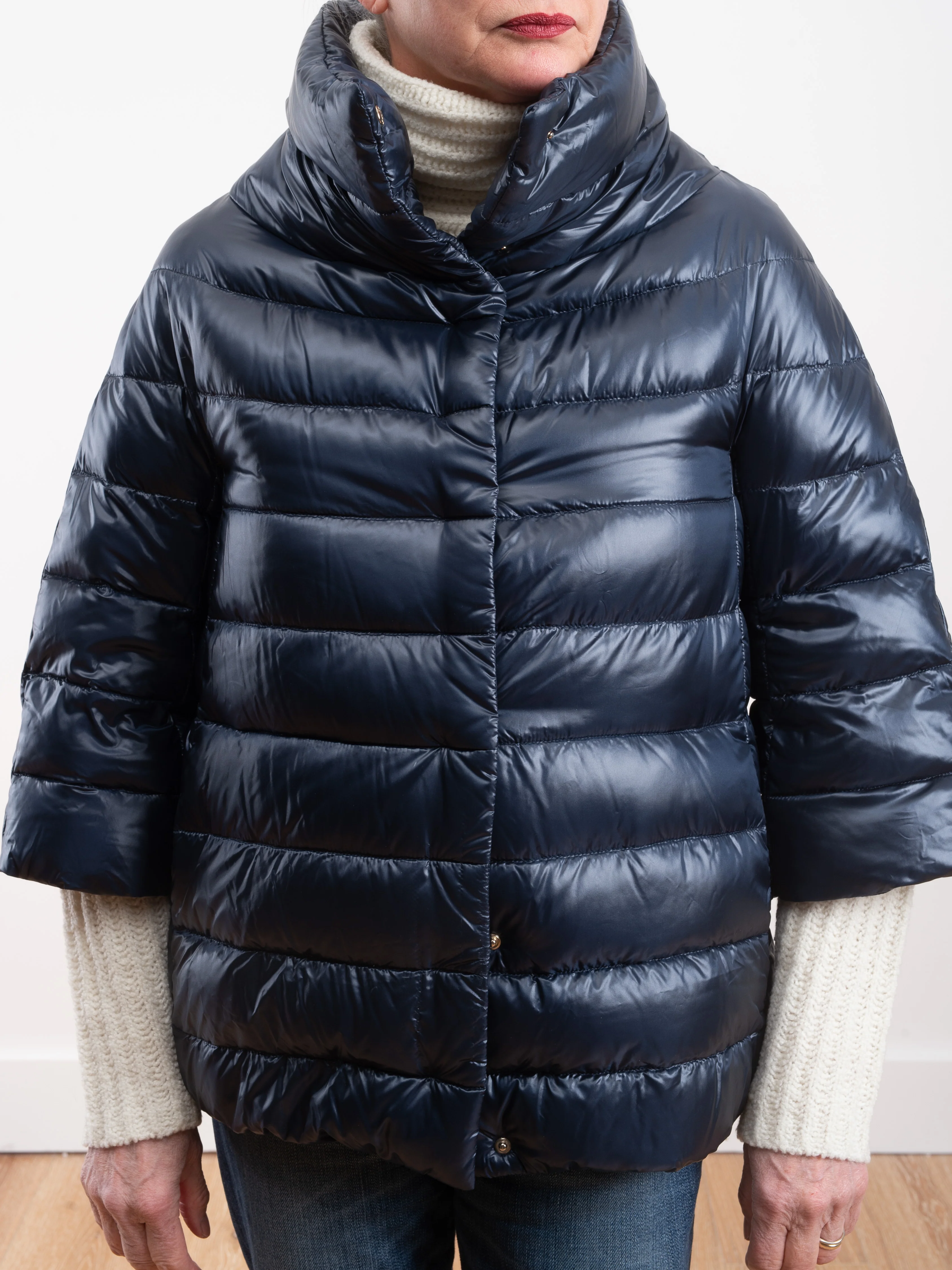 cocoon basic jacket - new navy - Image 2