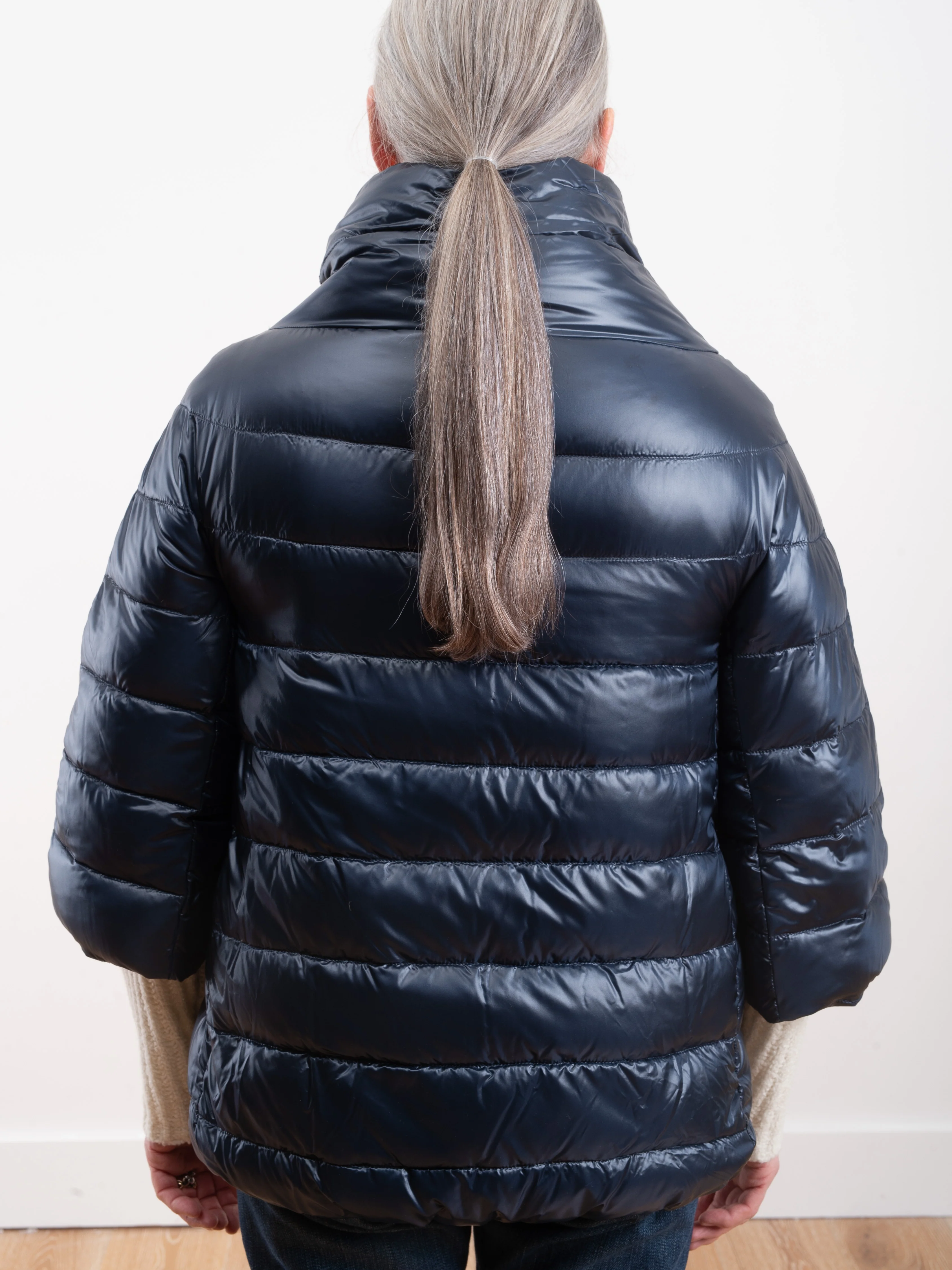 cocoon basic jacket - new navy - Image 4