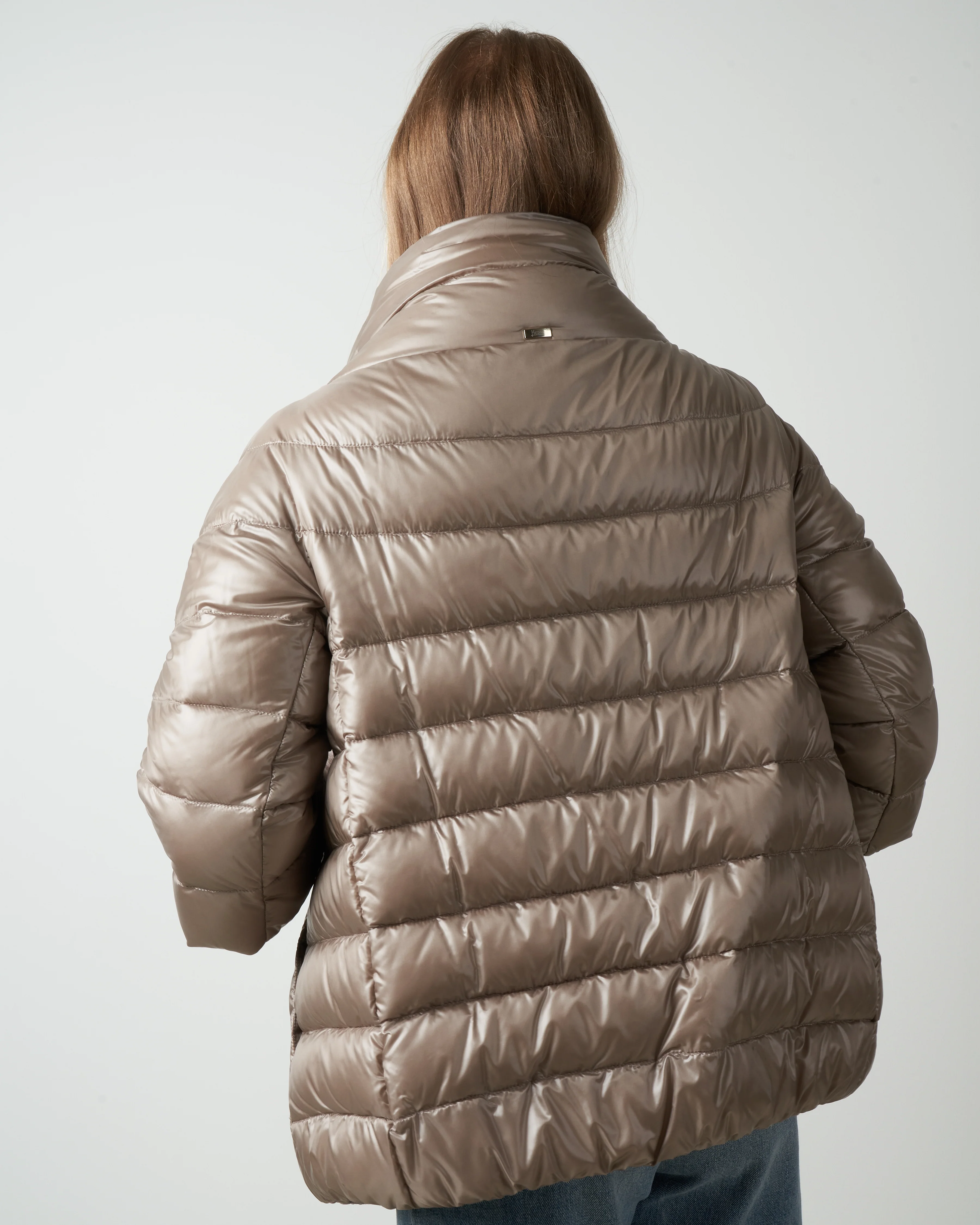 cocoon basic jacket - taupe - Image 4