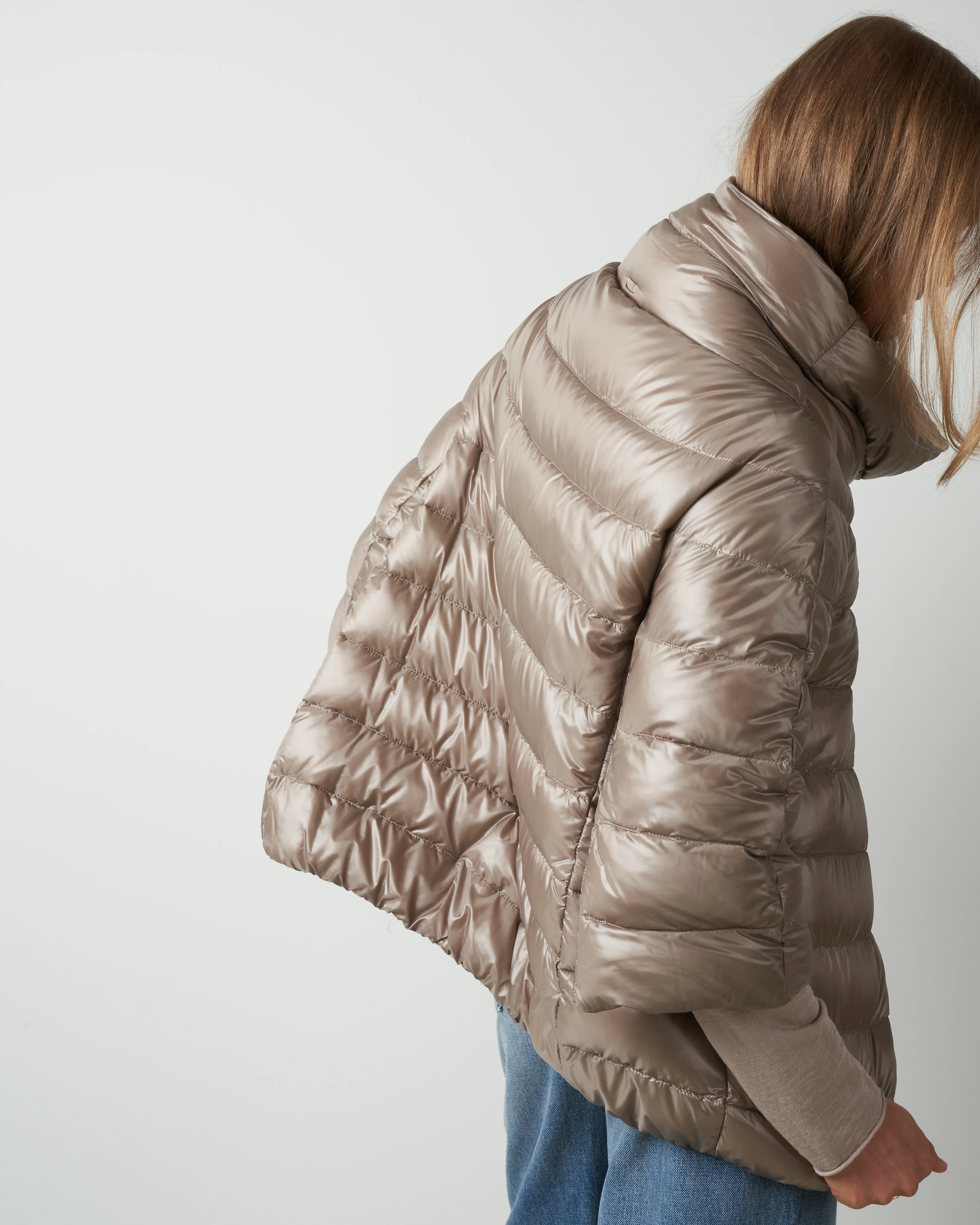 cocoon basic jacket - taupe - Image 5