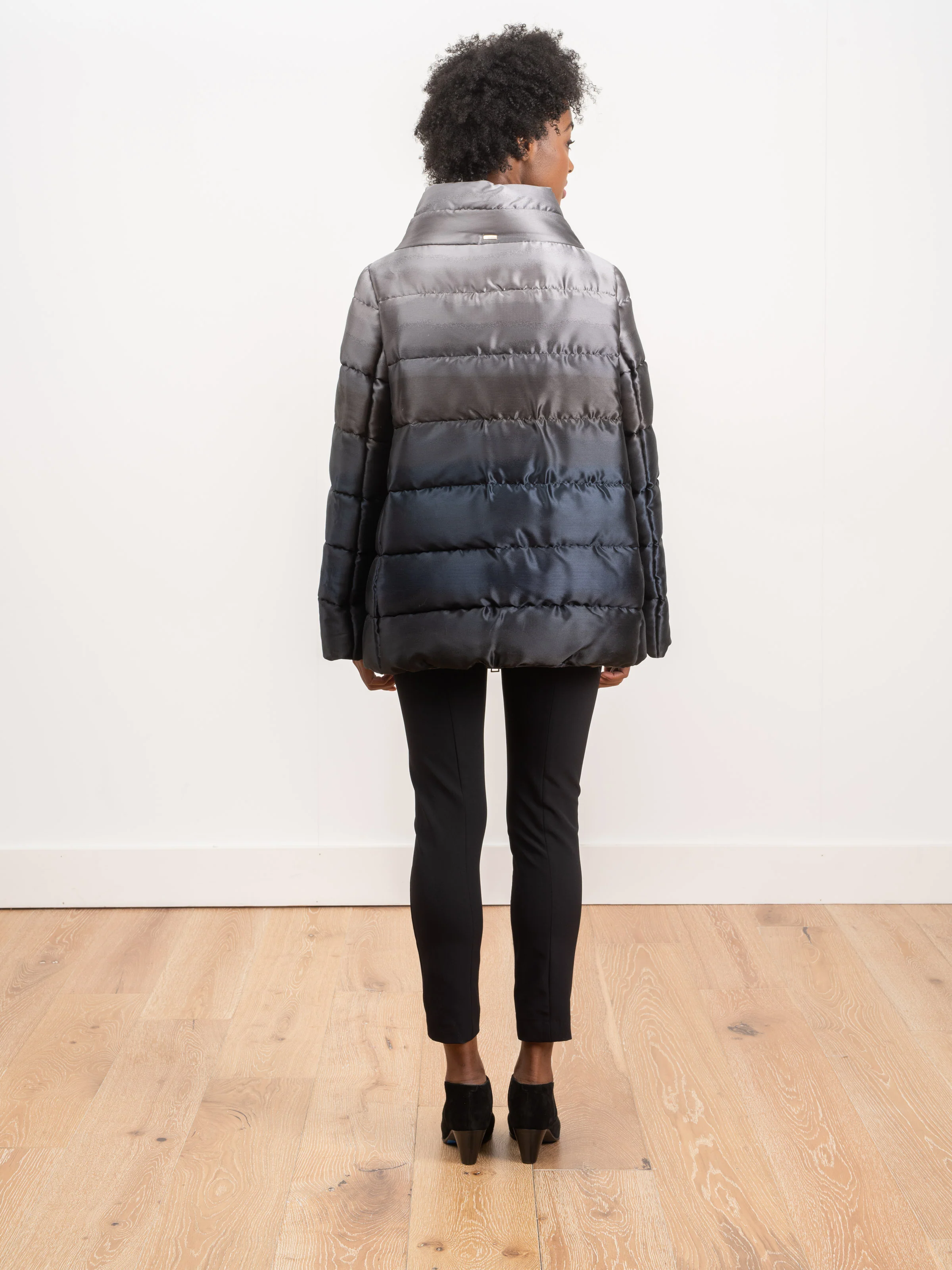 cocoon coat - ombre - Image 3