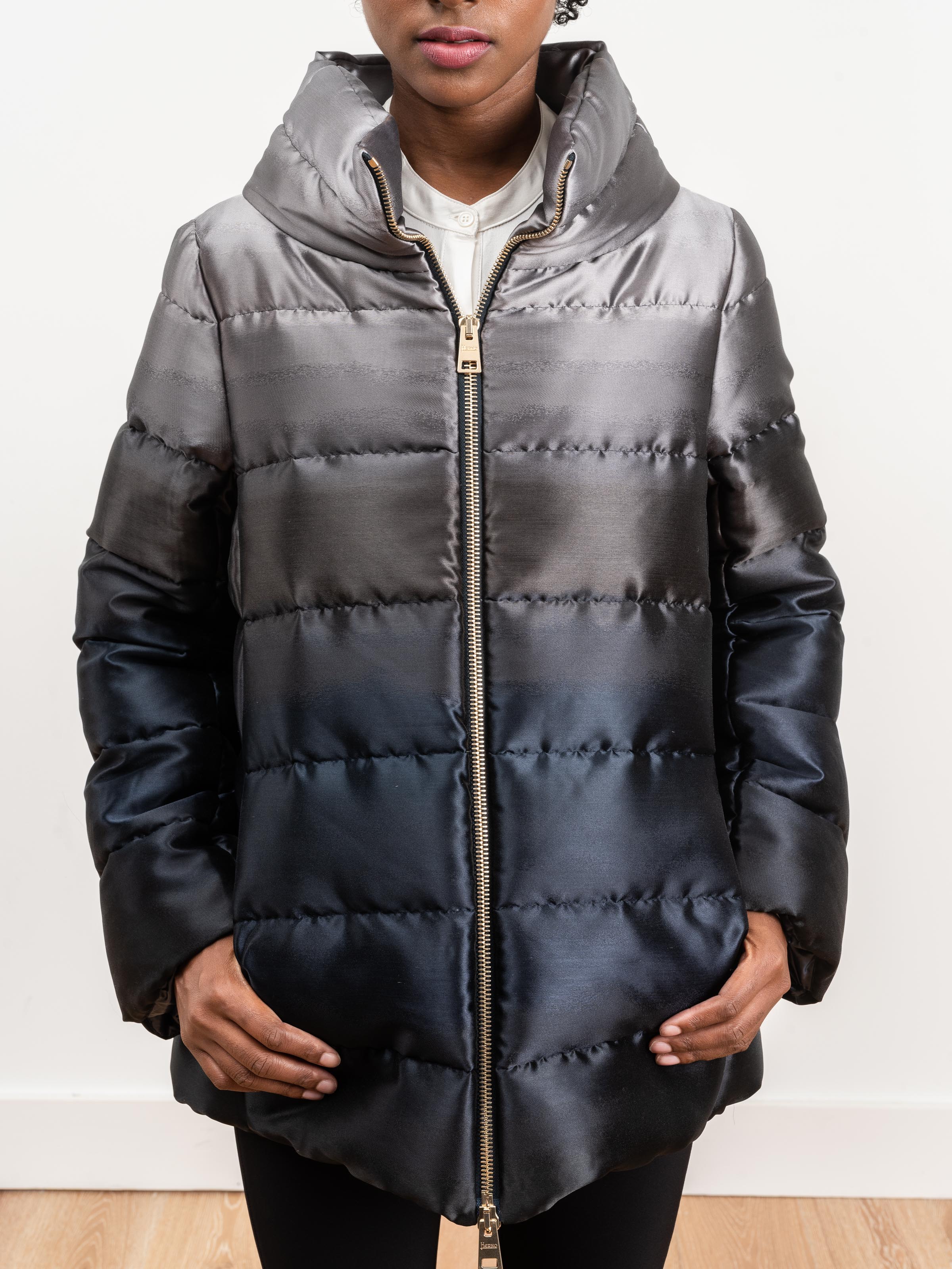 cocoon coat - ombre - Image 4