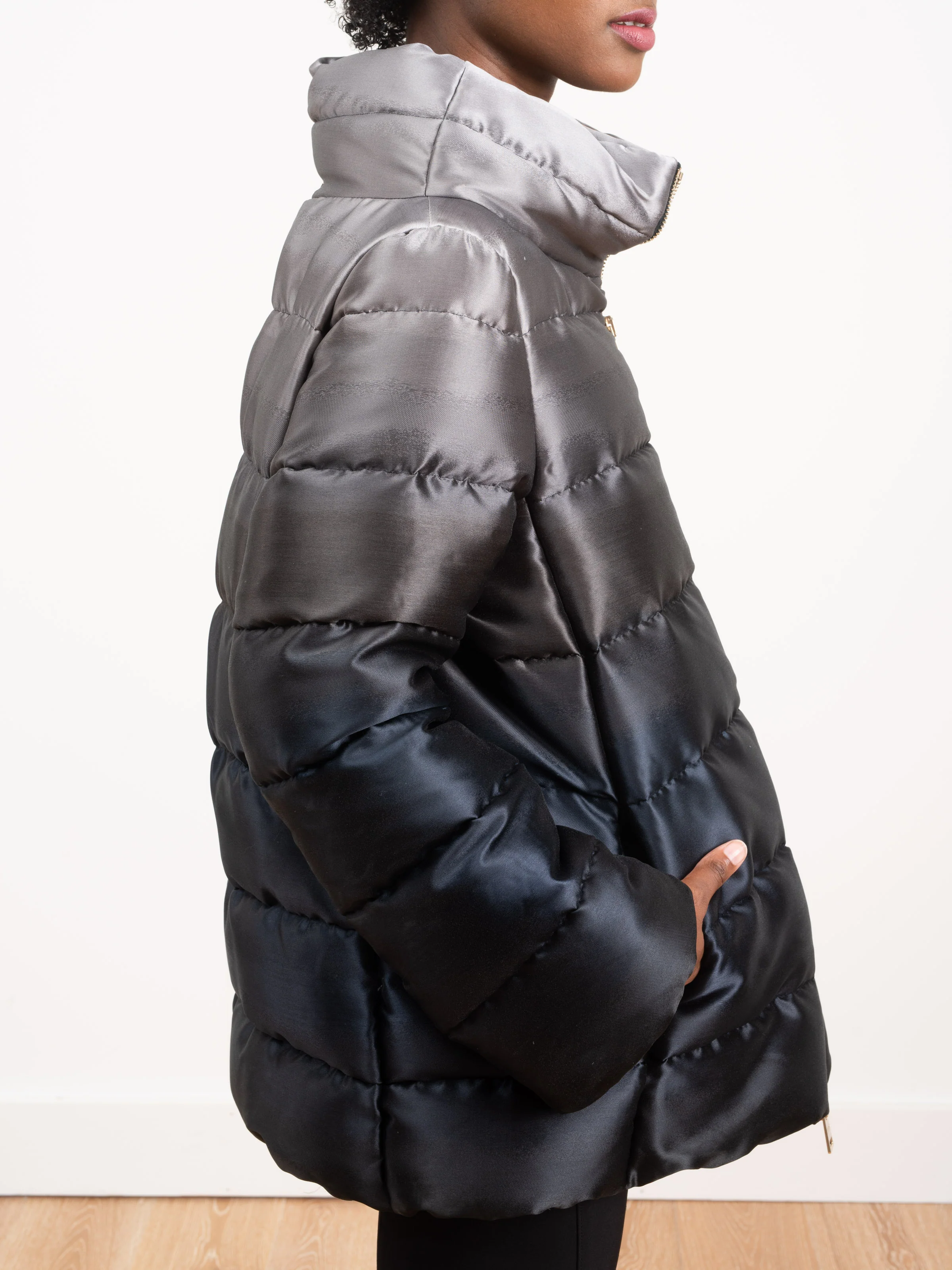 cocoon coat - ombre - Image 5