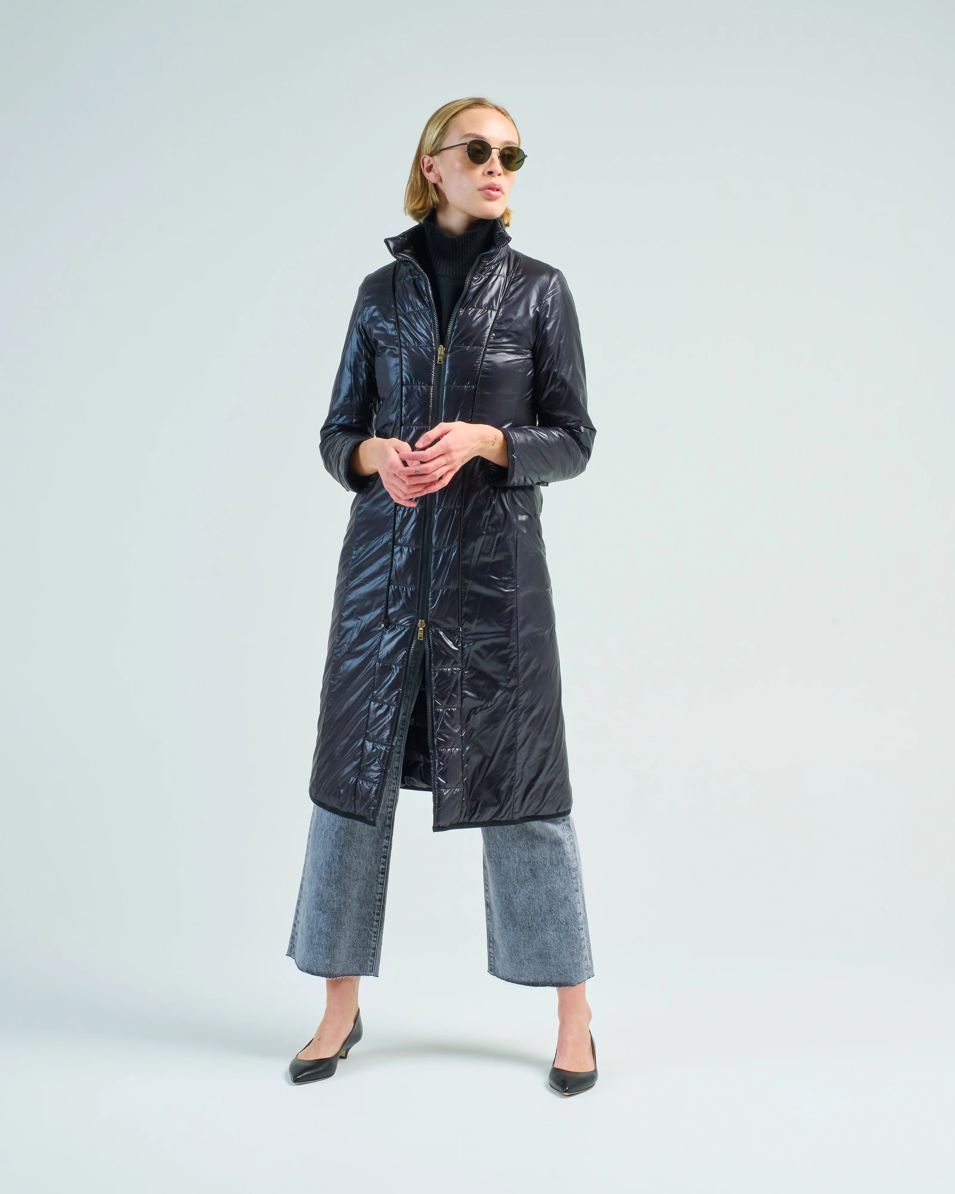 delon cotton double breasted trench 3 in 1 - Image 6
